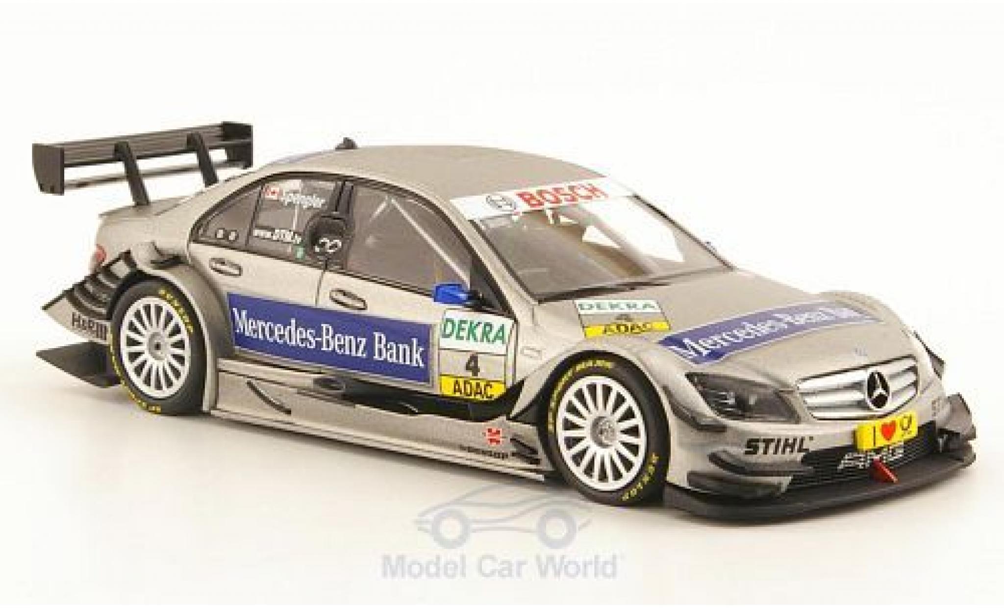 Mercedes Classe C DTM 1/43 Minichamps DTM No.4 -Benz Bank DTM 2010 B.Spengler diecast model cars