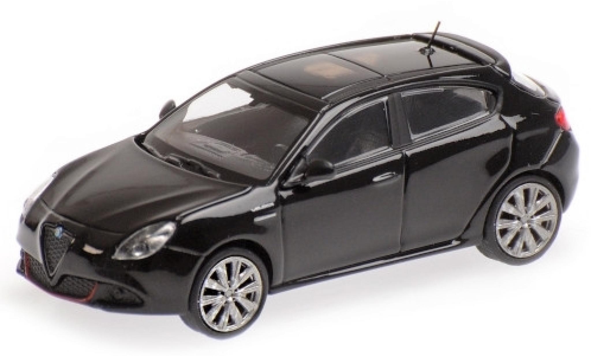 Alfa Romeo Giulietta 1/87 Minichamps Veloce black 2017 diecast model cars