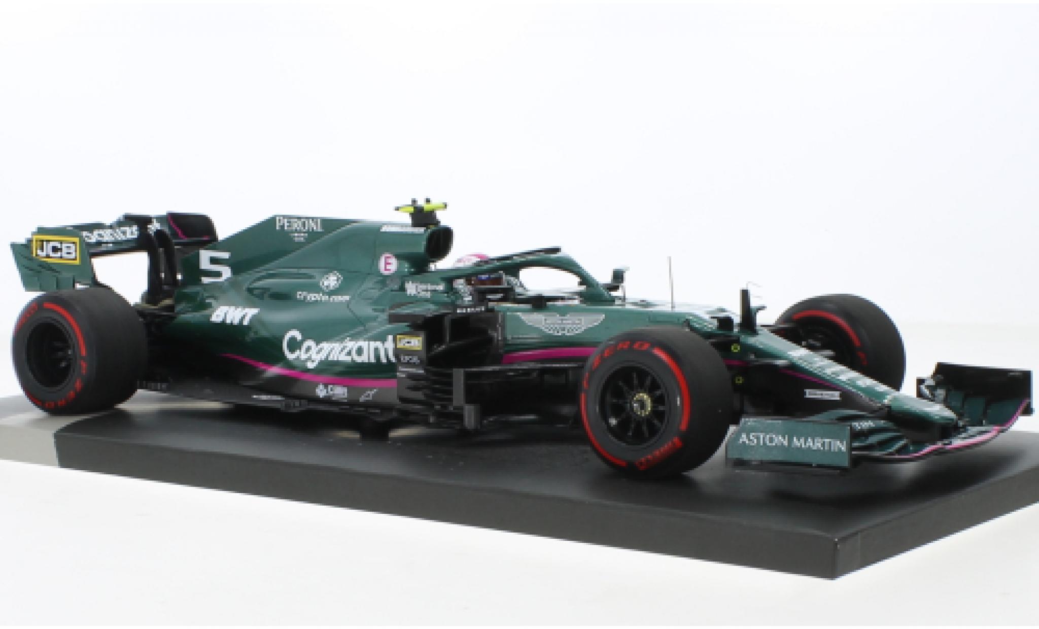Aston Martin AMR2 1/18 Minichamps 1 No.5 Cognizant F1 Team Cognizant Formel 1 GP Azerbaijan 2021 diecast model cars