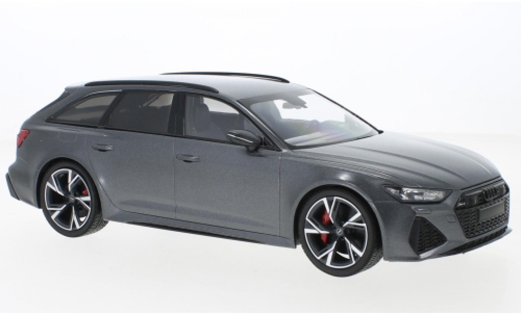 Audi RS6 1/18 Minichamps Avant grey mat 2019 diecast model cars