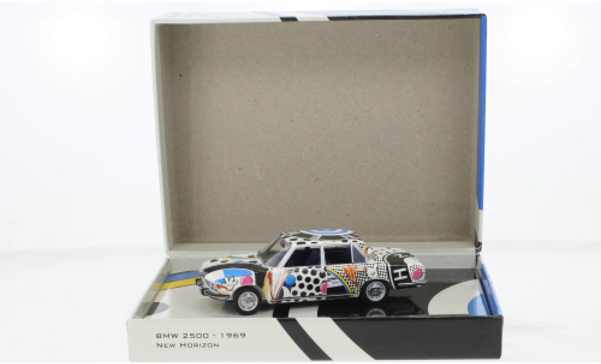 Bmw 2500 1/43 Minichamps (E3) New Horizon 1969 diecast model cars