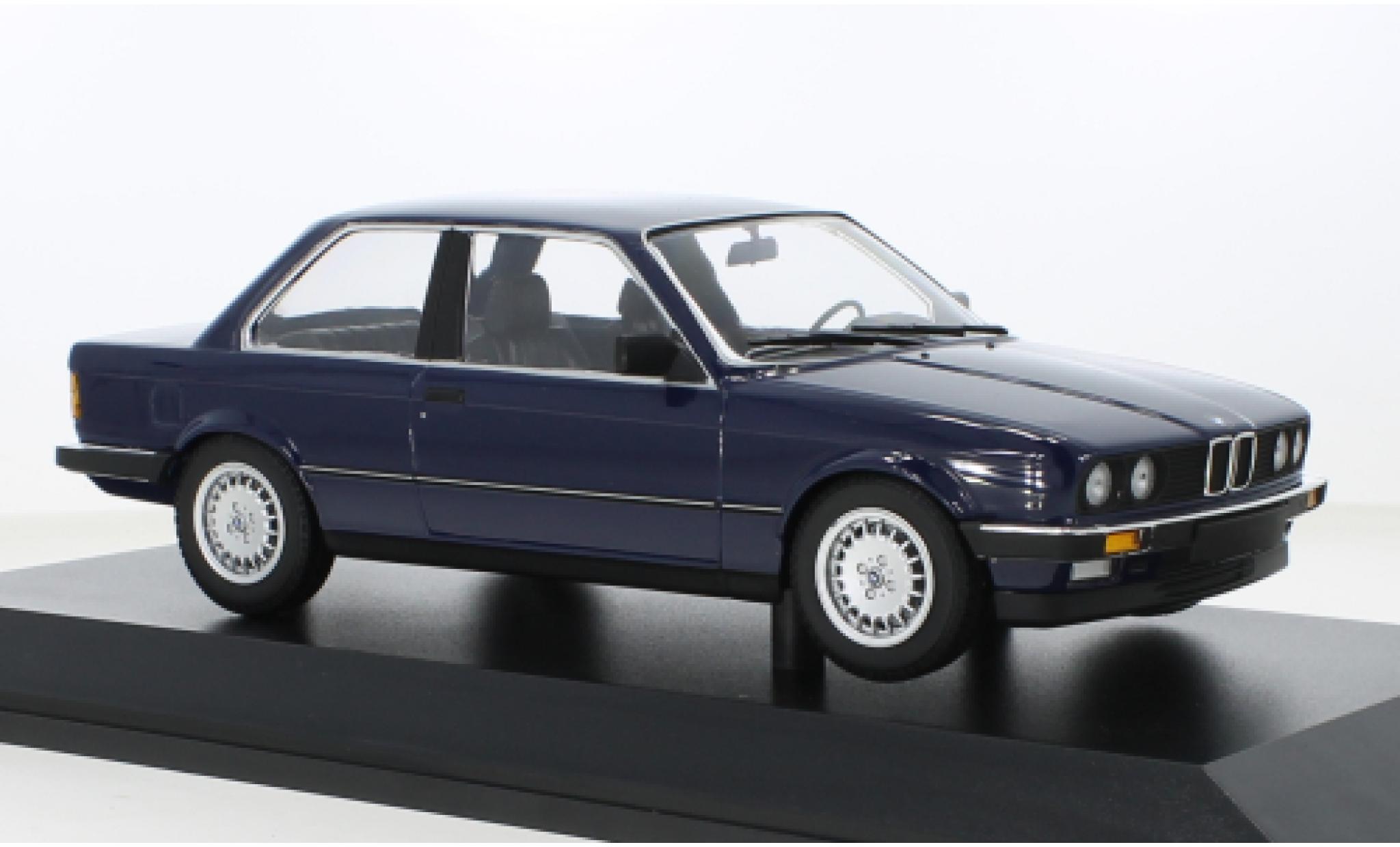 Bmw 323 1/18 Minichamps i (E30) blue 1982 diecast model cars