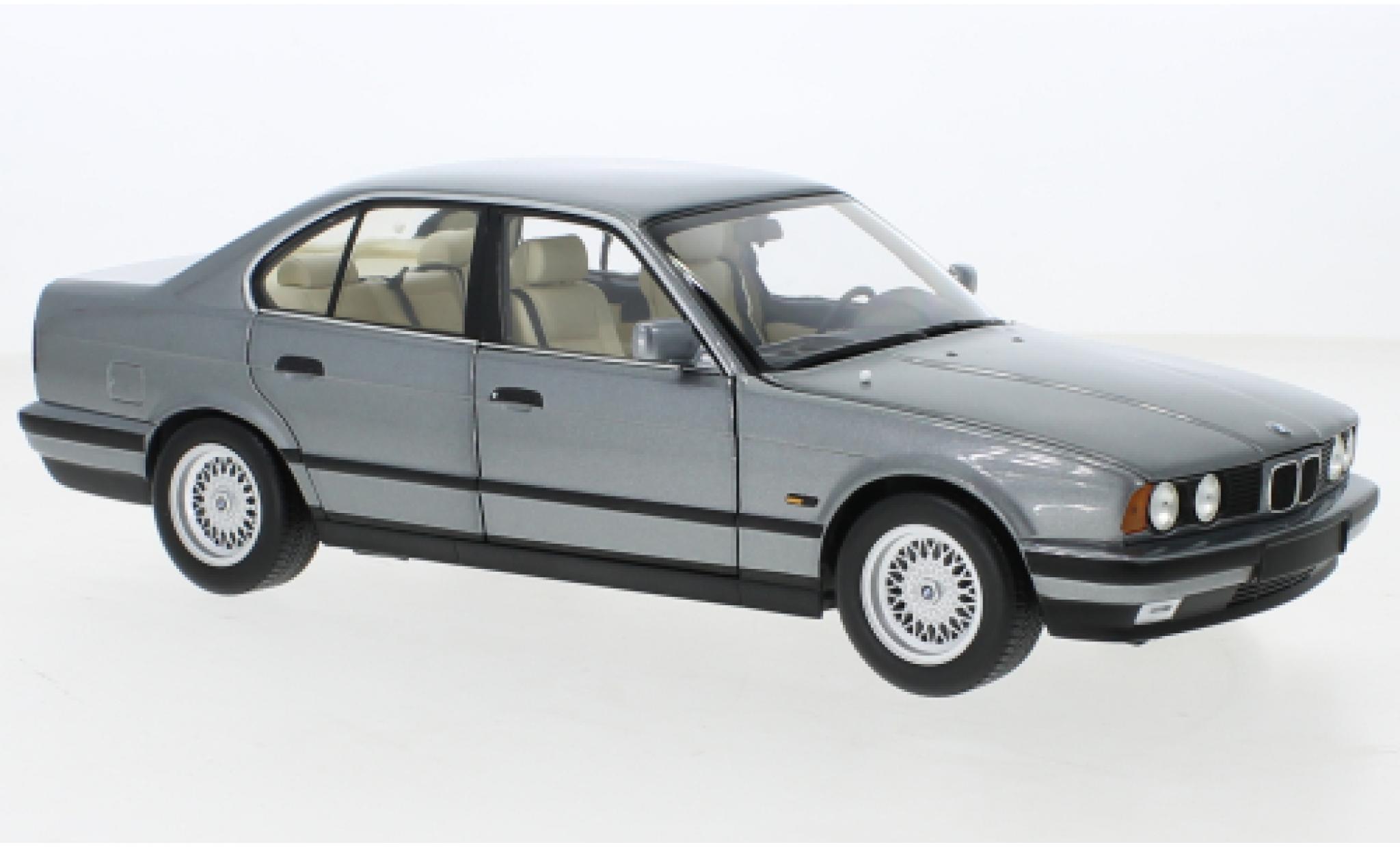 Bmw 535 1/18 Minichamps i (E34) metallise grey 1988 diecast model cars