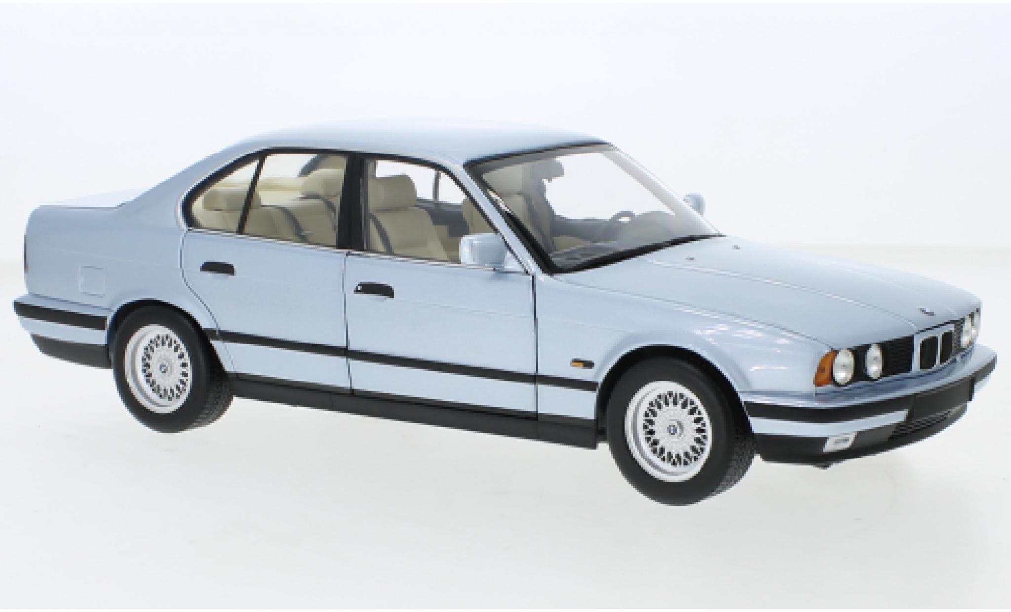 Bmw 535 1/18 Minichamps i (E34) metallise blue 1988 diecast model cars