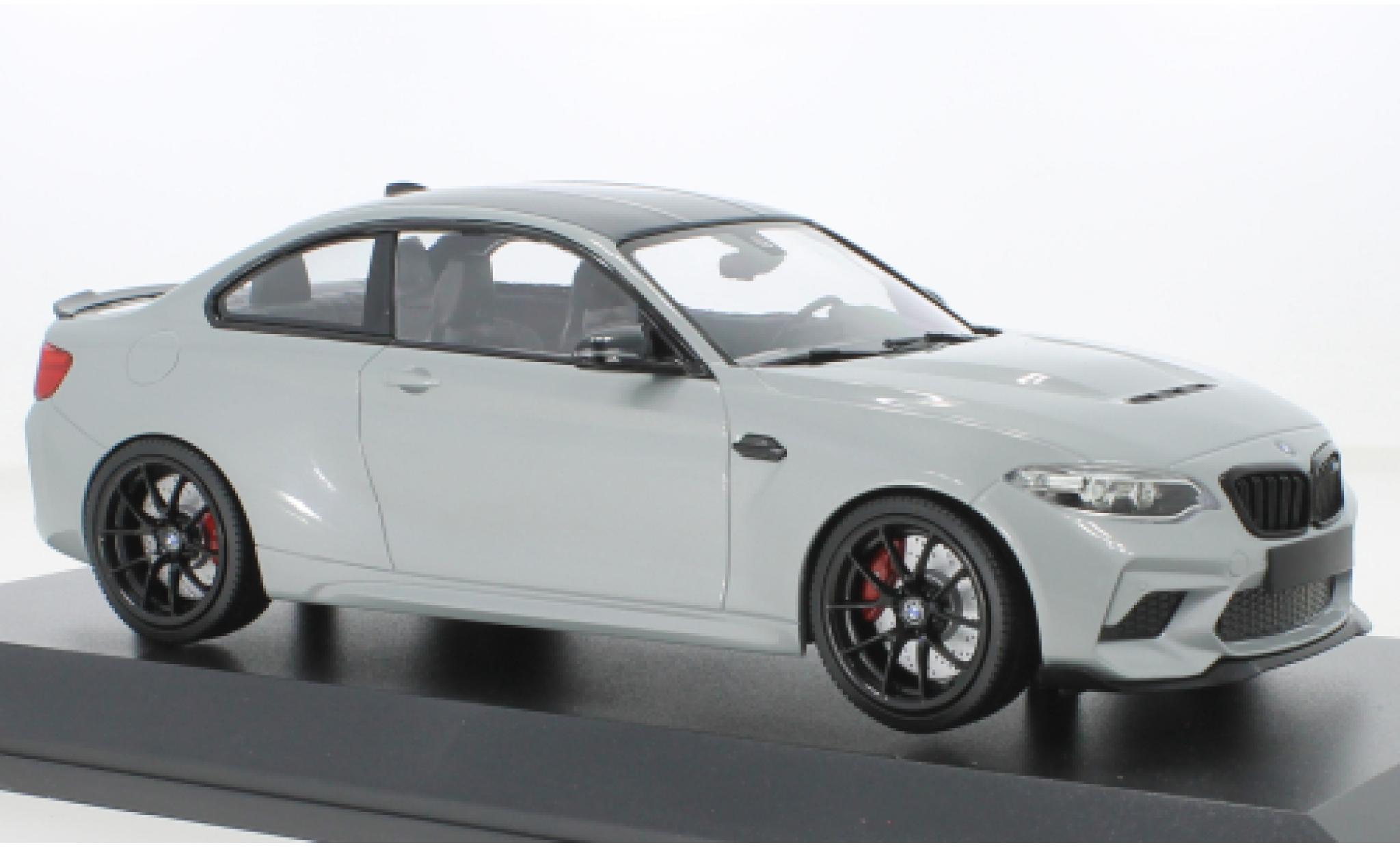 Bmw M2 1/18 Minichamps CS metallise grey 2020 diecast model cars