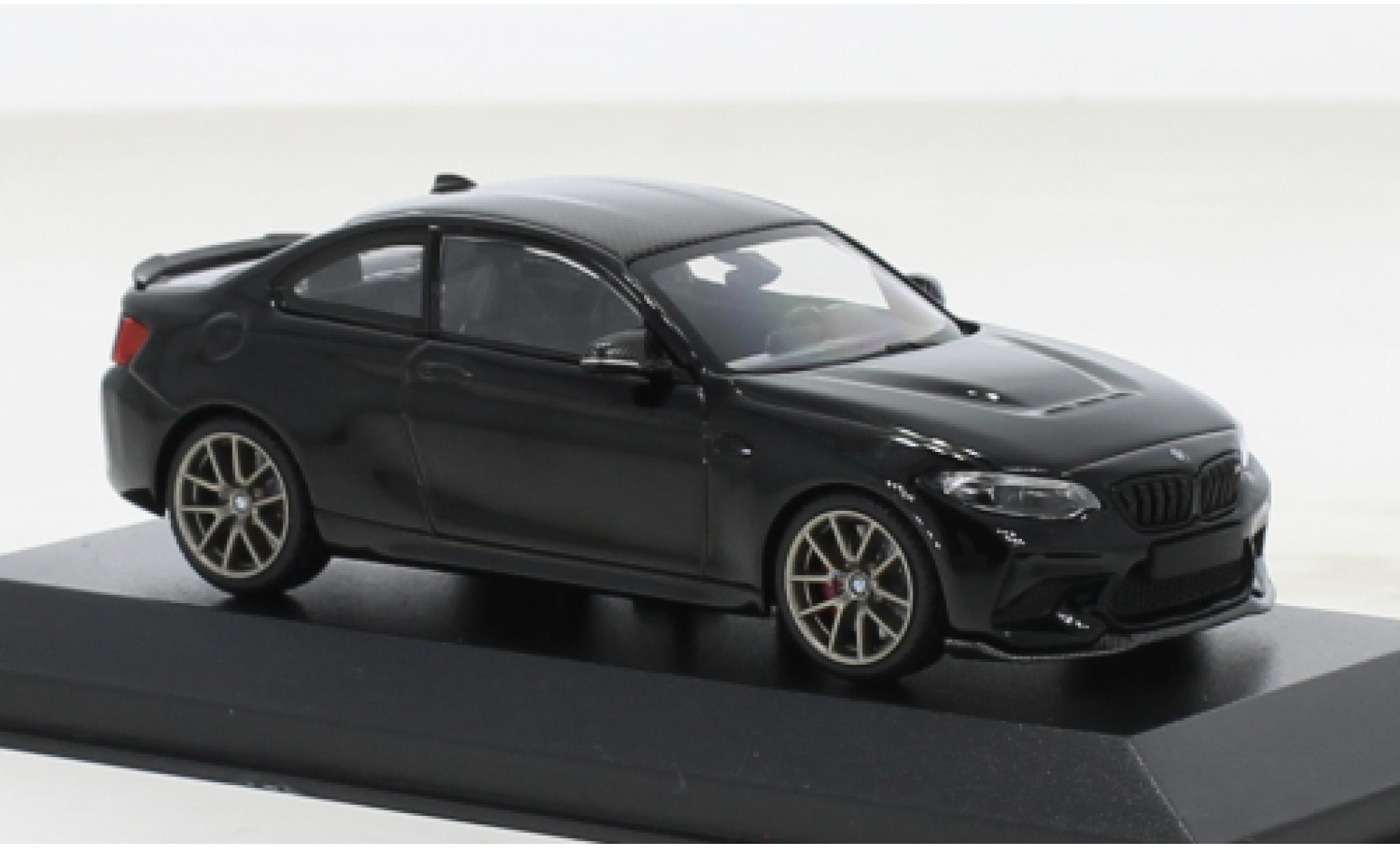 Bmw M2 1/43 Minichamps CS black 2020 diecast model cars