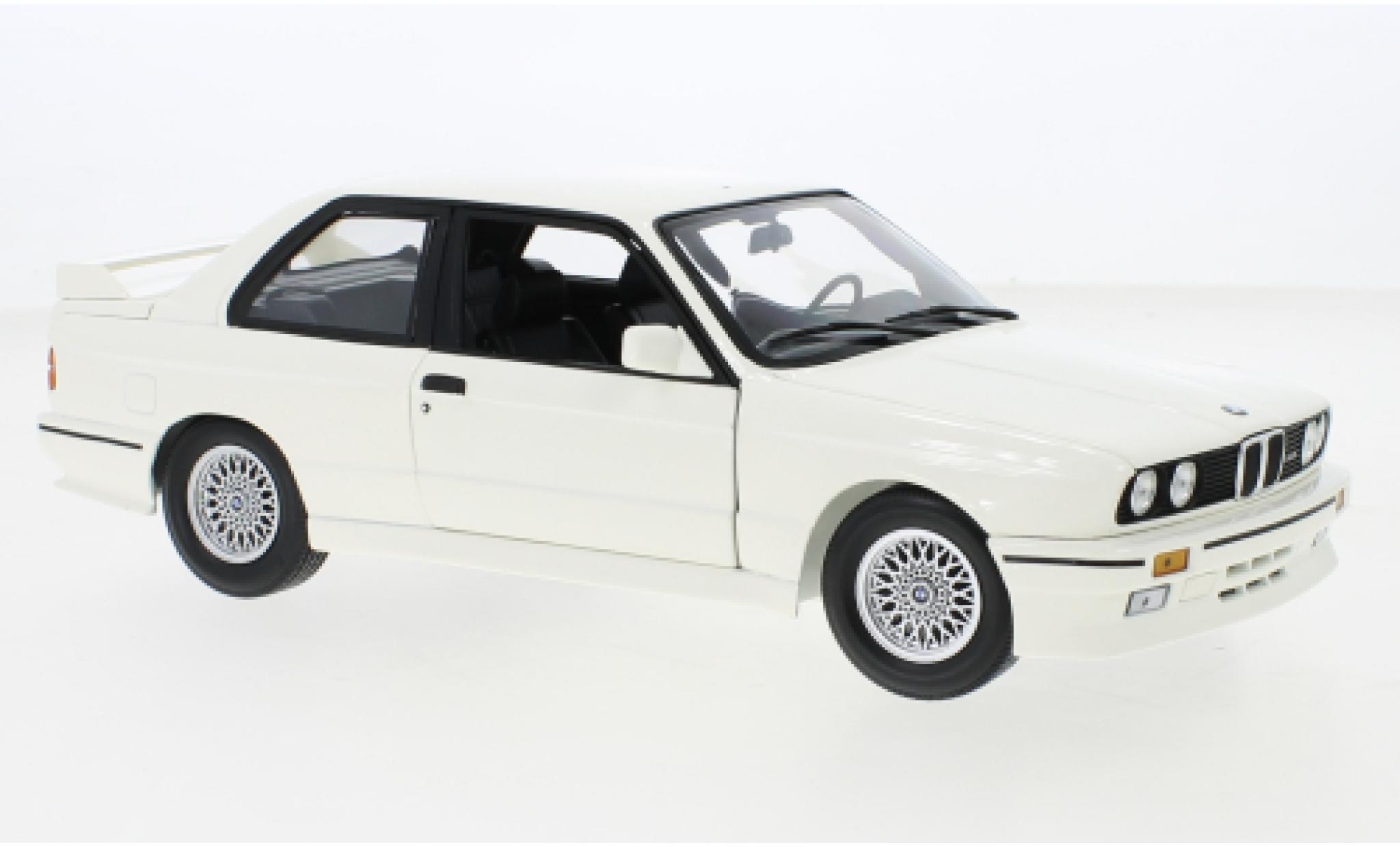 Bmw M3 1/18 Minichamps (E30) white 1987 diecast model cars