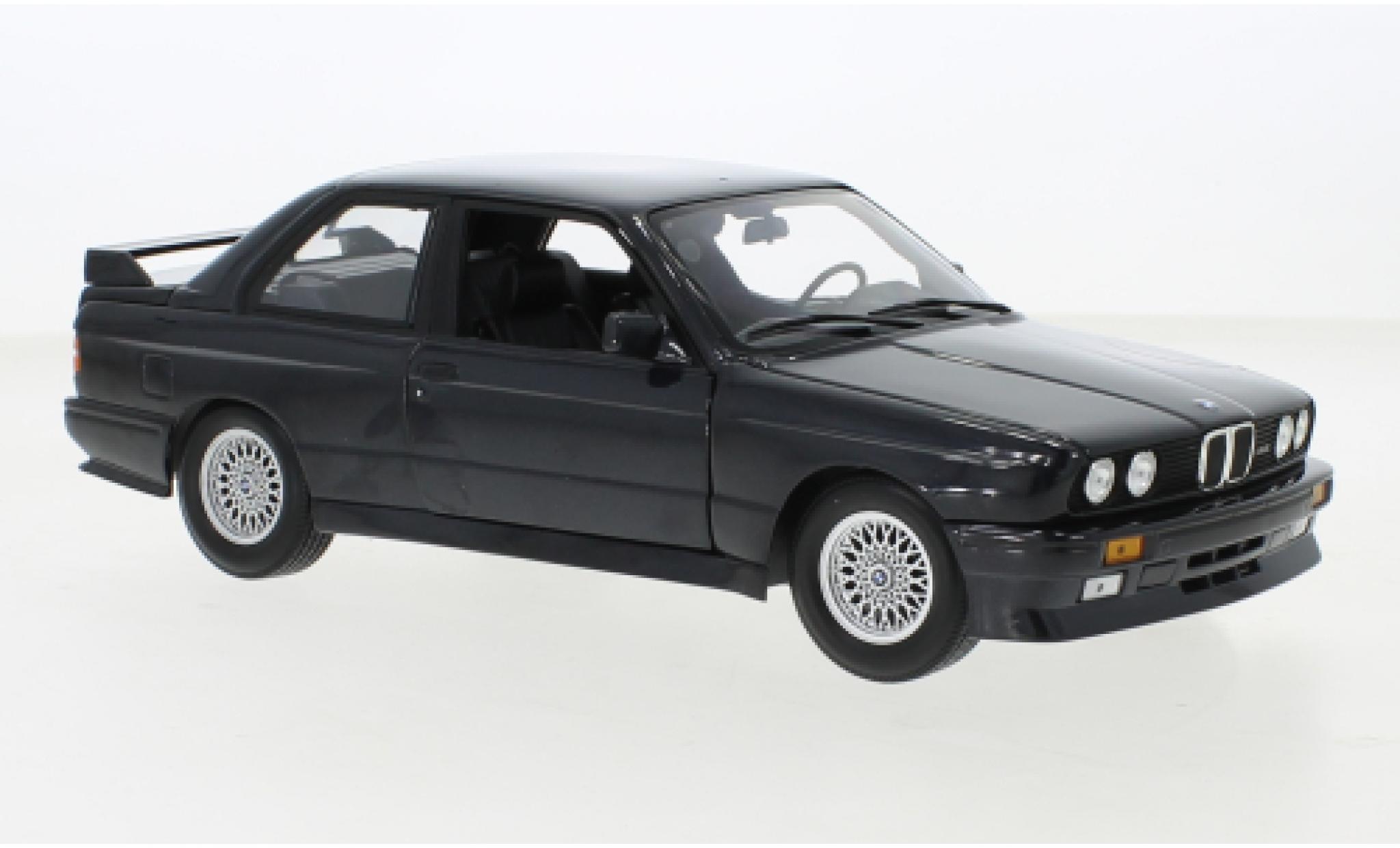 Bmw M3 1/18 Minichamps Evo (E30) metallise blue 1989 diecast model cars
