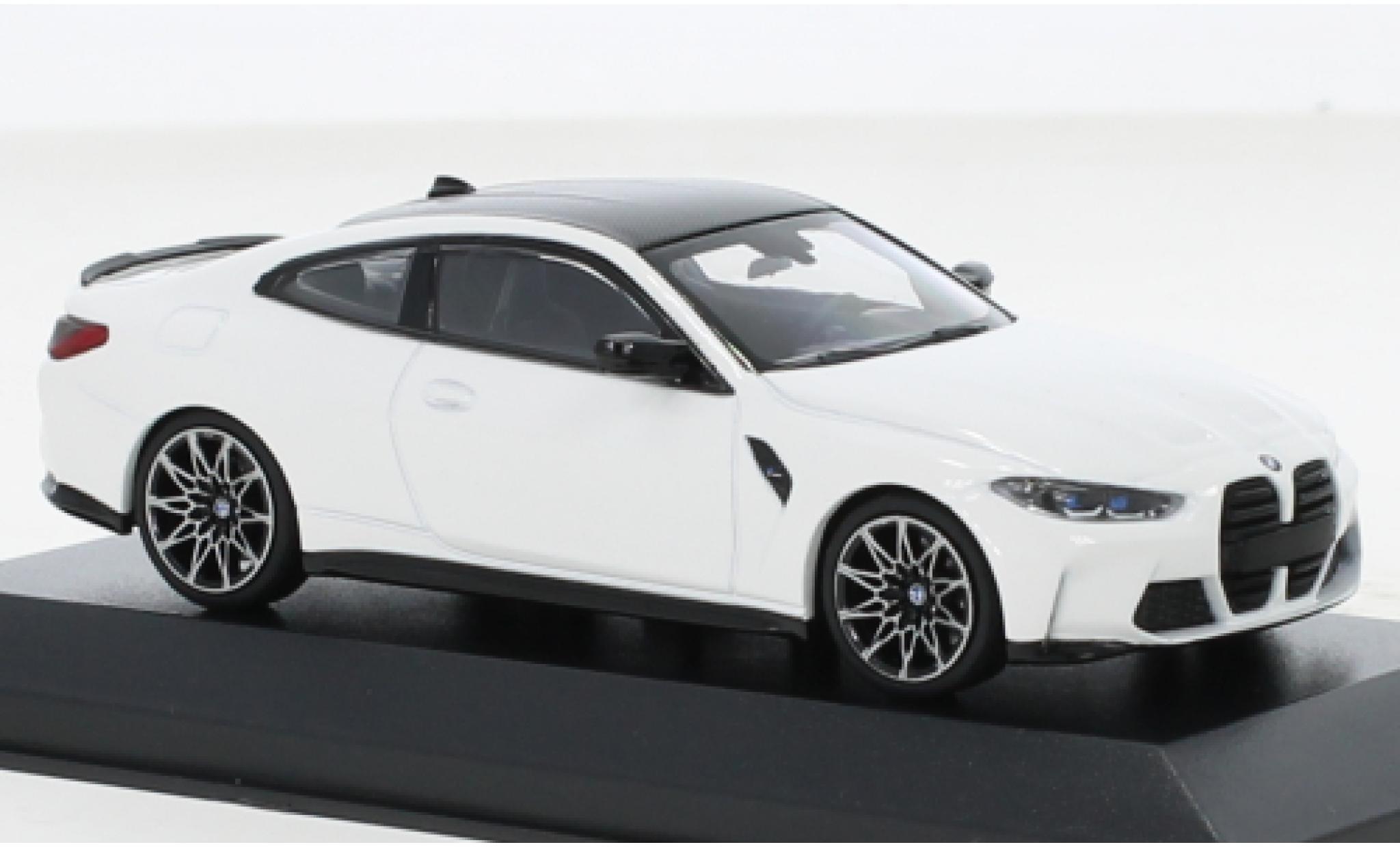 Bmw M4 1/43 Minichamps Competition (G82) white 2020 diecast model cars