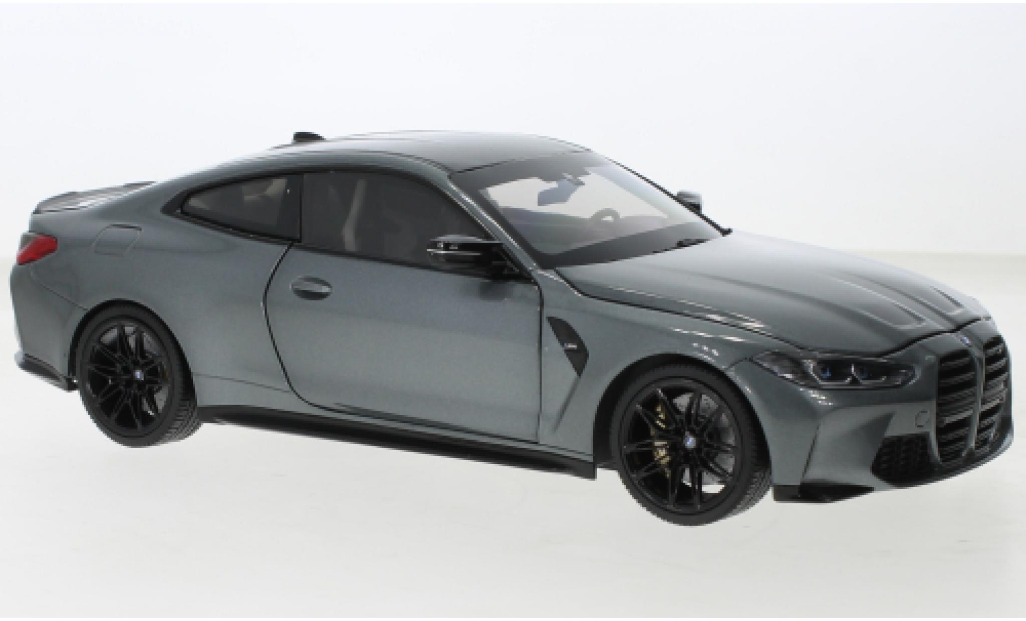 Bmw M4 1/18 Minichamps (G82) metallise grey 2020 diecast model cars