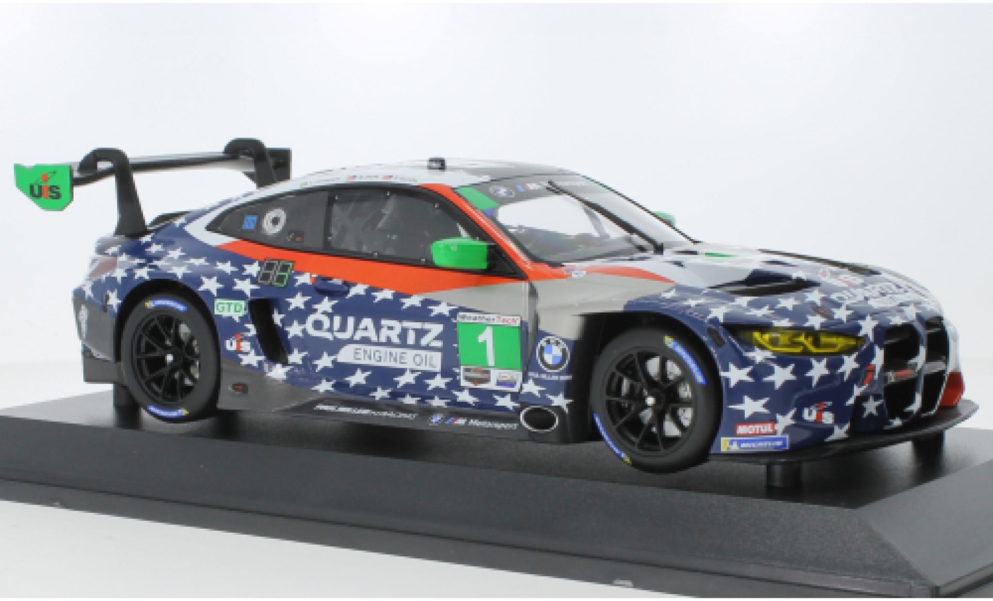 Bmw M4 1/18 Minichamps GT3 GTD No.1 Paul Miller Racing IMSA 6h Watkins Glen 2022 diecast model cars