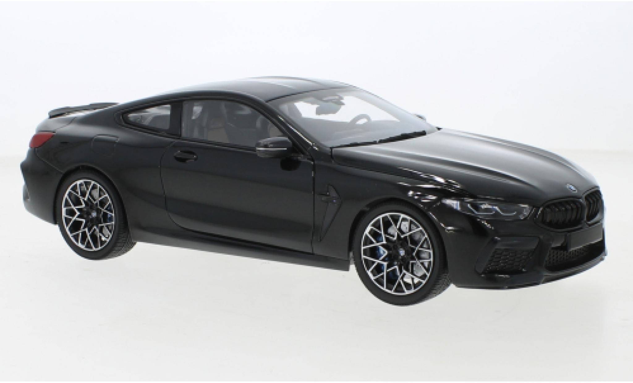 Bmw M8 1/18 Minichamps Competition Coupe metallise black 2020 diecast model cars