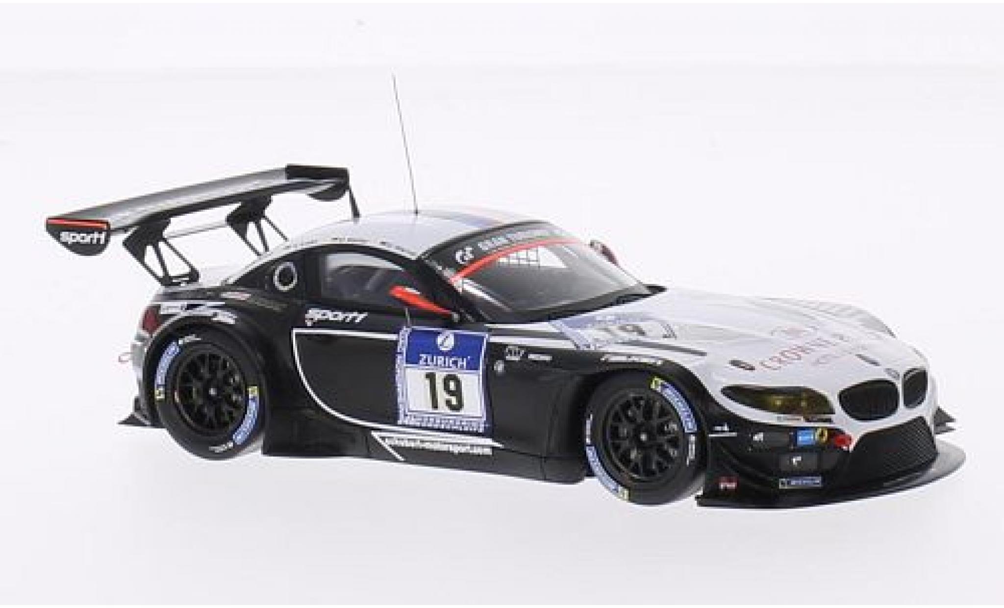 Bmw Z4 1/43 Minichamps GT3 No.19 Sports Trophy Team Schubert Crowne Plaza 24h Nuerburgring 2014 diecast model cars