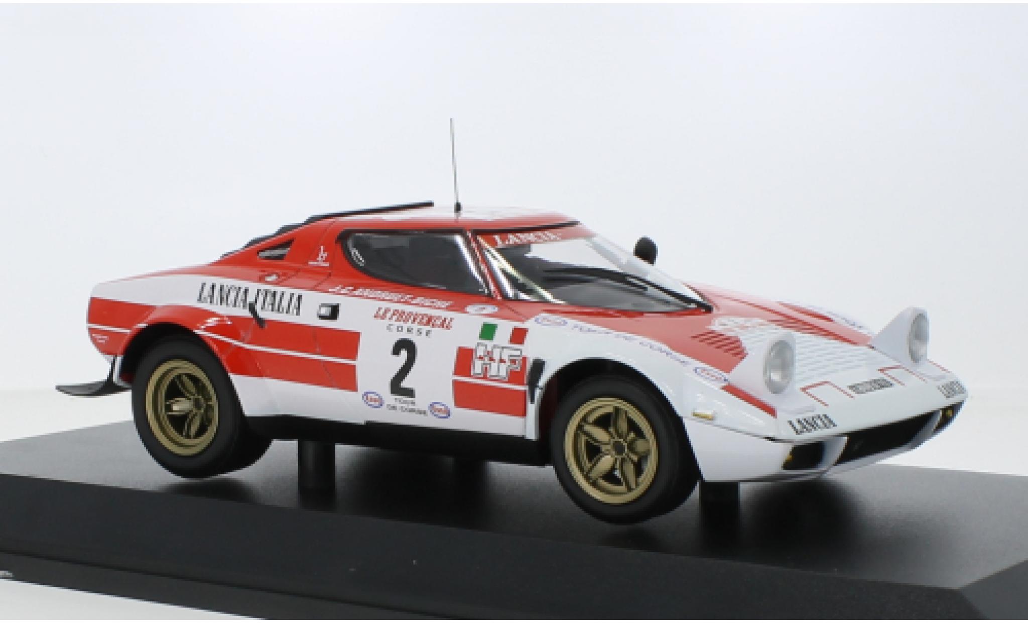 Lancia Stratos 1/18 Minichamps HF No.2 -Italia Marlboro Rally WM Tour de Corse 1974 diecast model cars