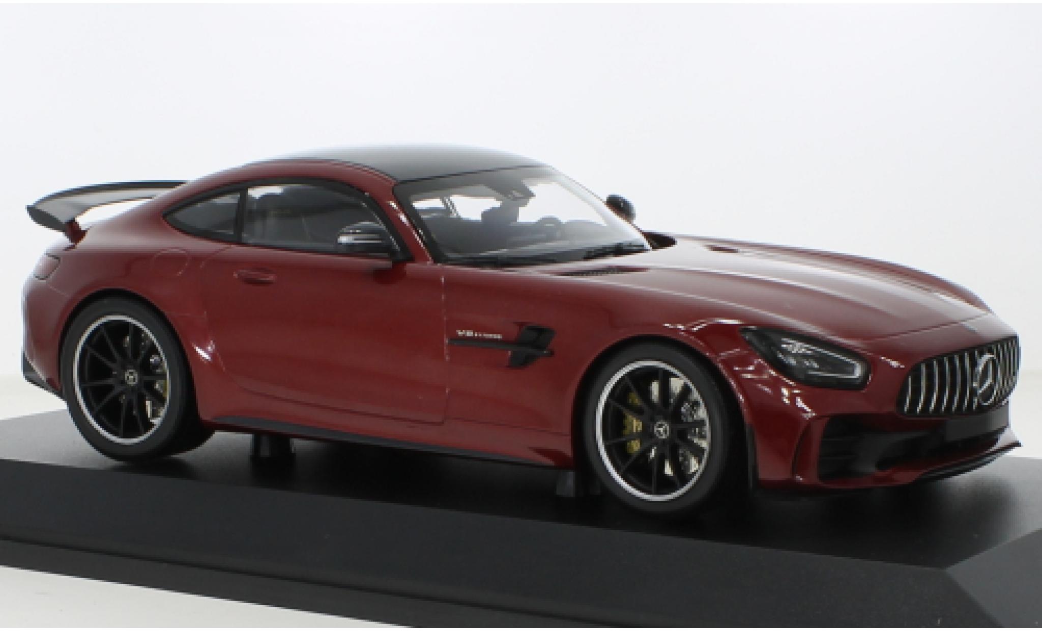 Mercedes AMG GT 1/18 Minichamps -R metallise red 2021 diecast model cars