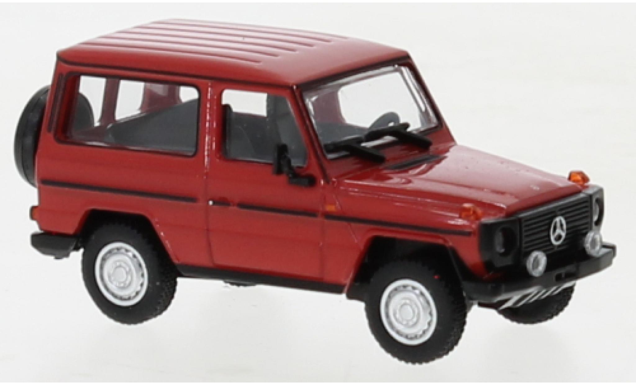 Mercedes Classe G 1/87 Minichamps G-Mod&egrave;le SWB (W460) red 1980 diecast model cars