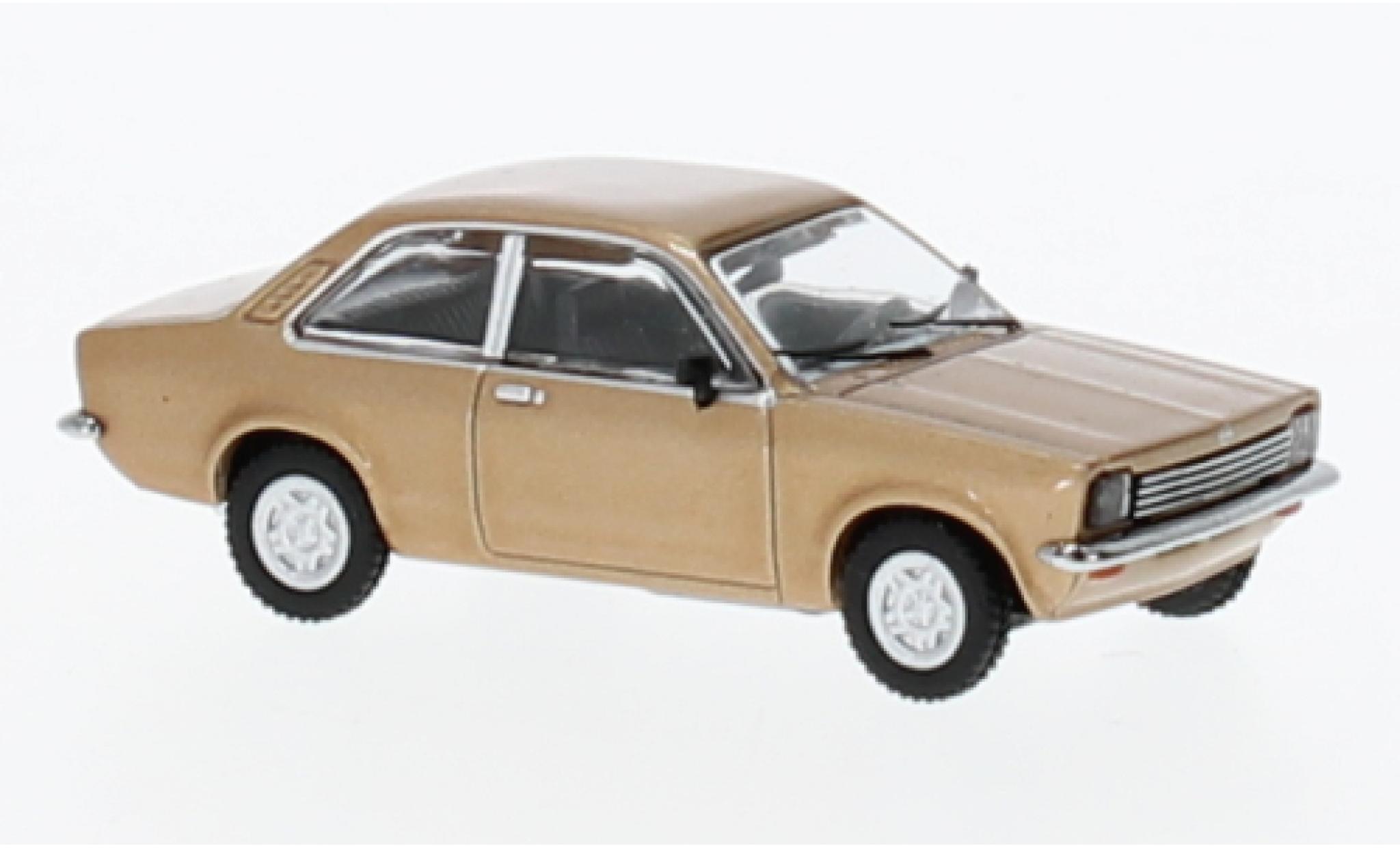 Opel Kadett 1/87 Minichamps C metallise beige 1973 diecast model cars