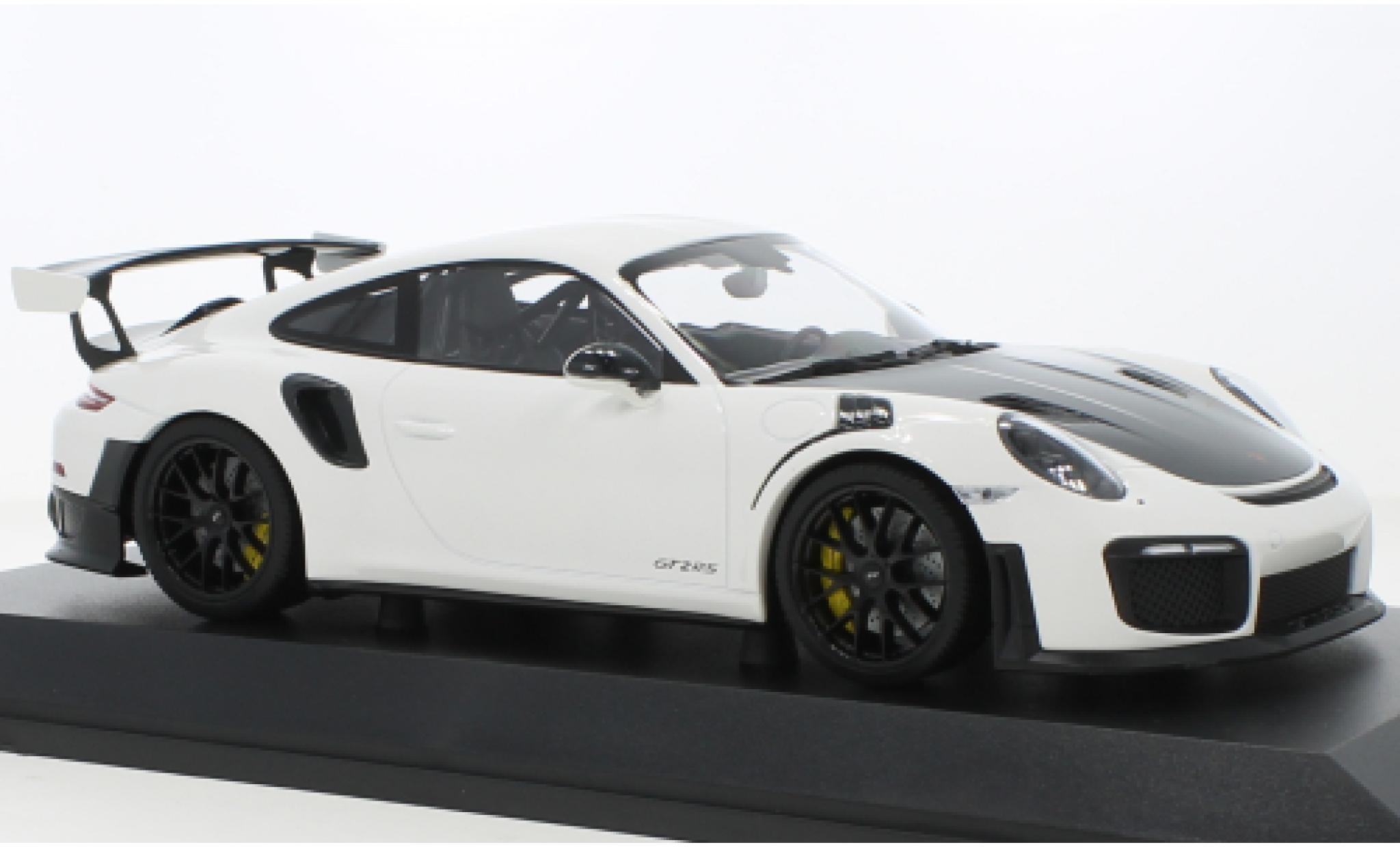 Porsche 991 GT2 RS 1/18 Minichamps 911 (.2) white 2018 diecast model cars