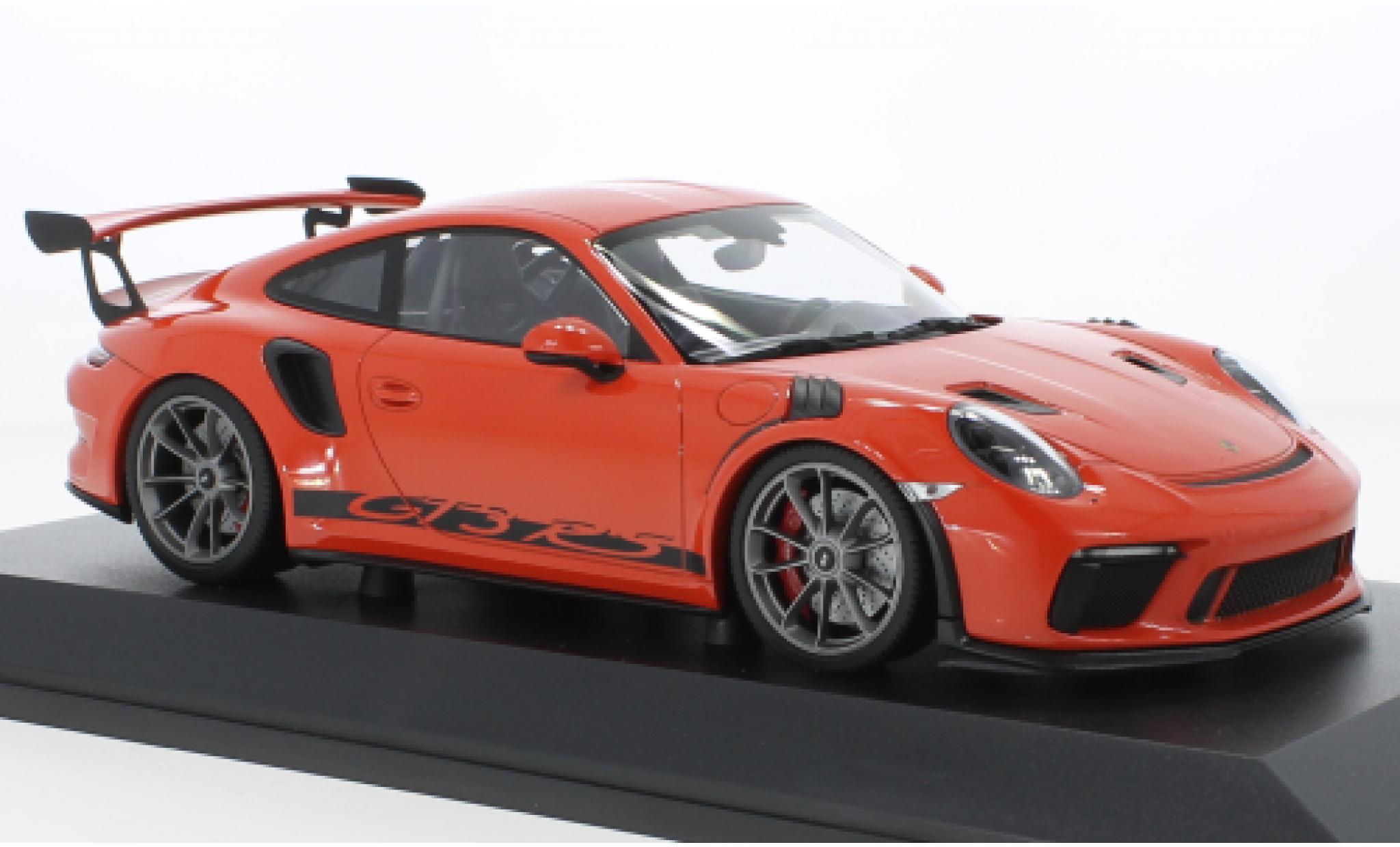 Porsche 992 GT3 R 1/18 Minichamps 911 (991.2) S orange 2019 diecast model cars