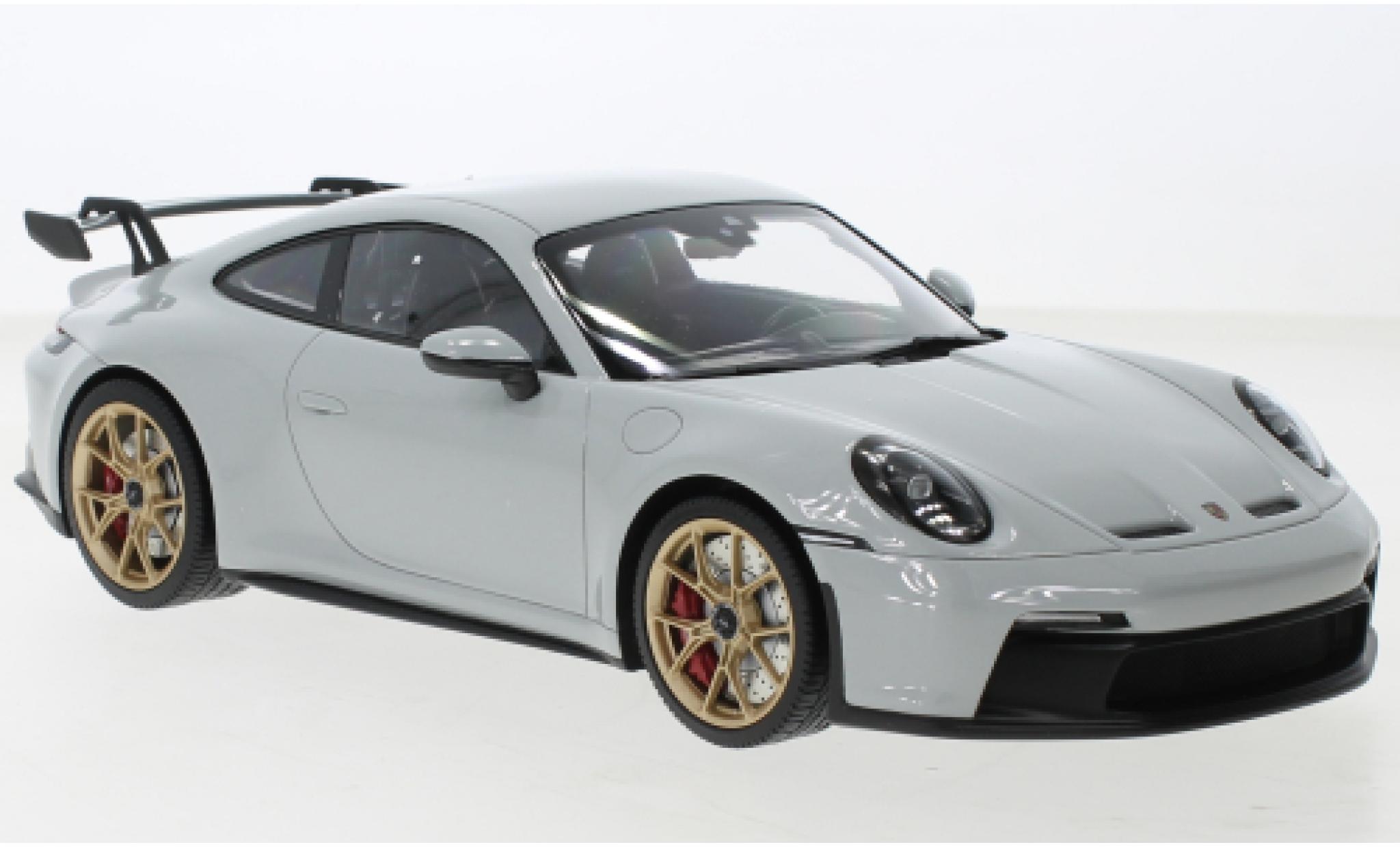 Porsche 992 GT3 1/18 Minichamps 911  grey 2021 diecast model cars