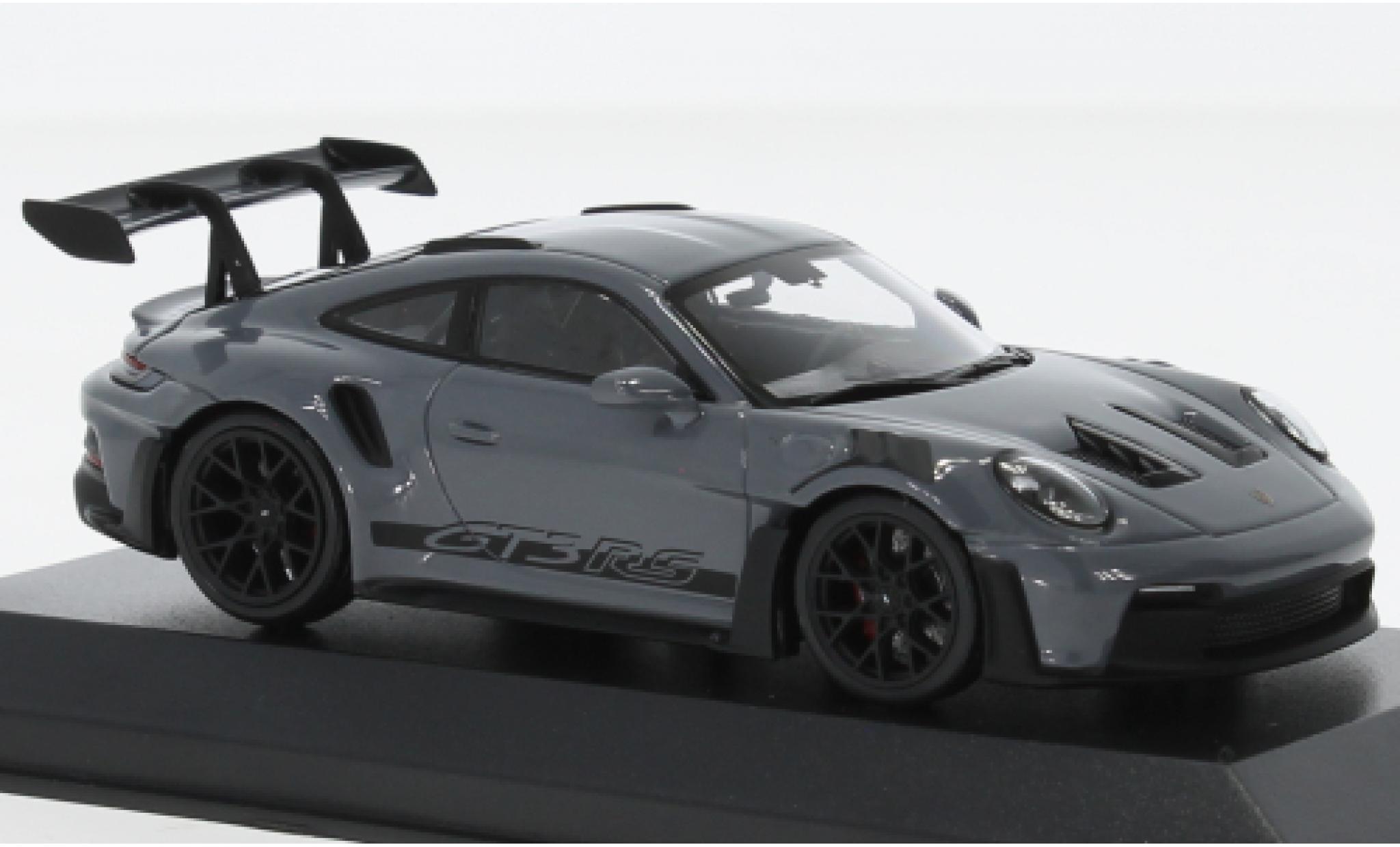 Porsche 992 GT3 R 1/43 Minichamps 911  S grey 2023 diecast model cars