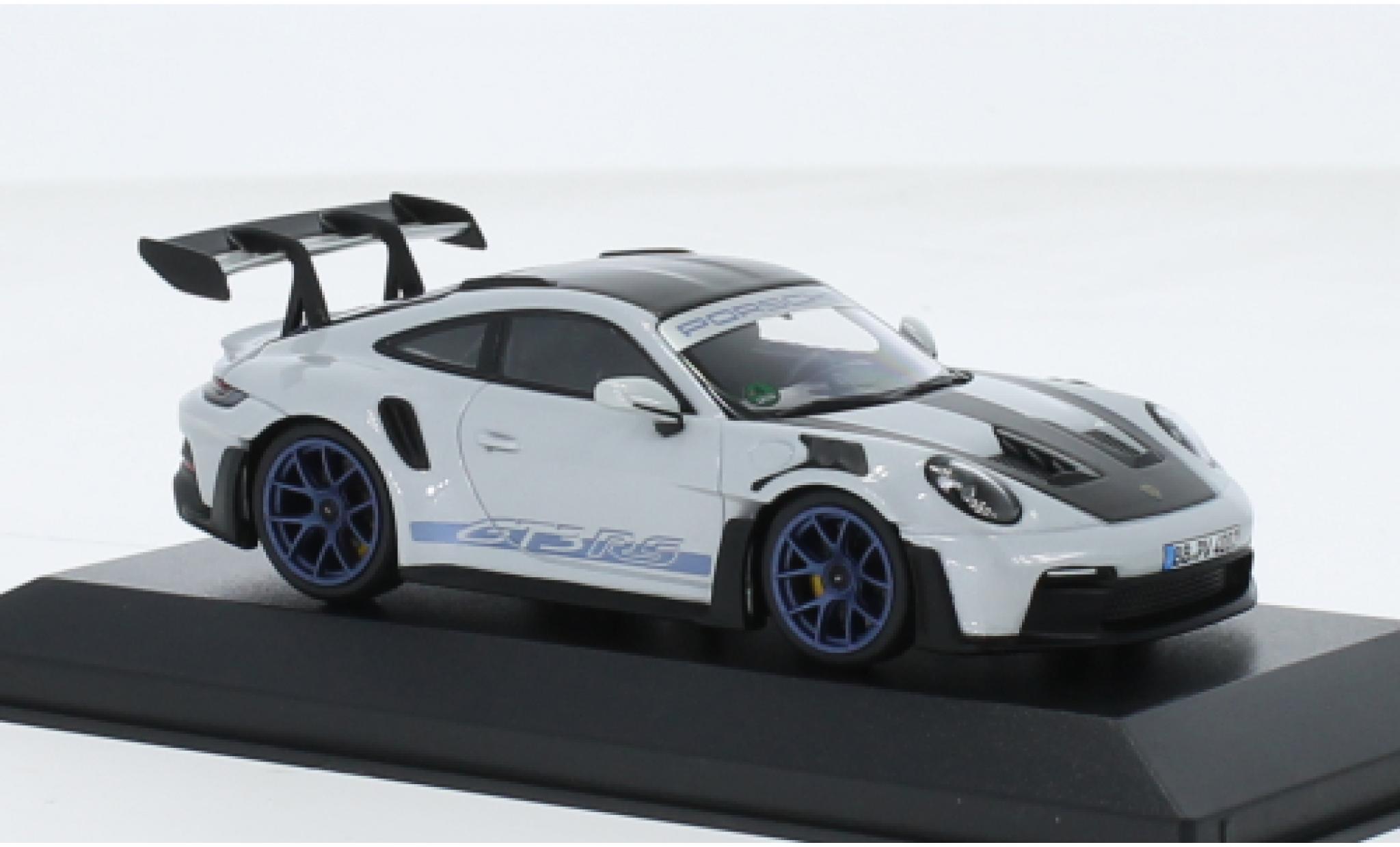 Porsche 992 GT3 R 1/43 Minichamps 911  S metallise grey clair 2023 diecast model cars