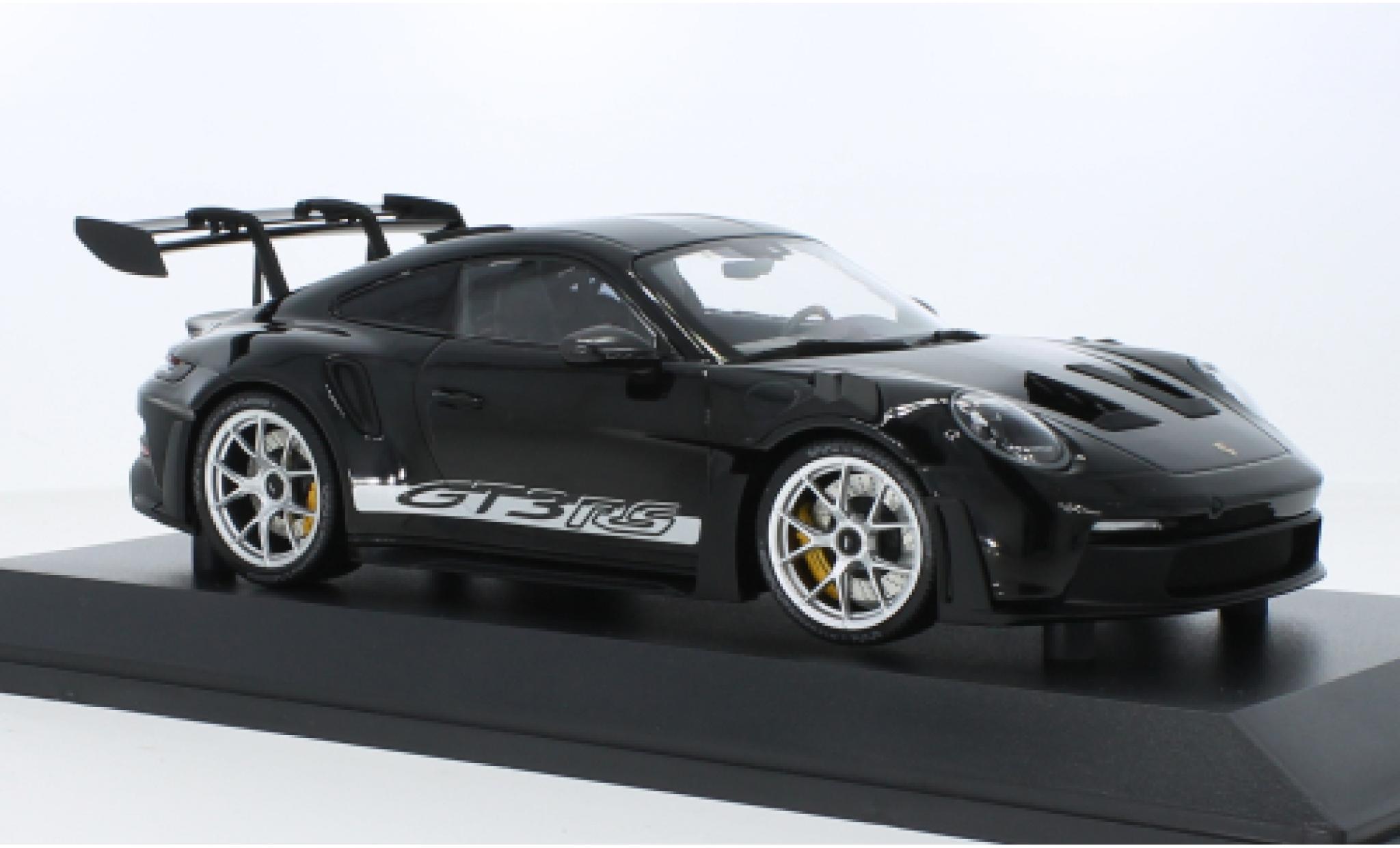 Porsche 992 GT3 R 1/18 Minichamps 911  S black 2023 diecast model cars