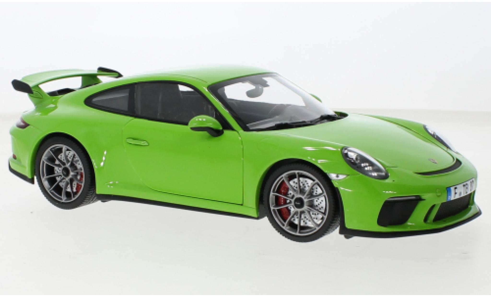 Porsche 991 GT3 1/18 Minichamps 911 la chaux 2018 diecast model cars