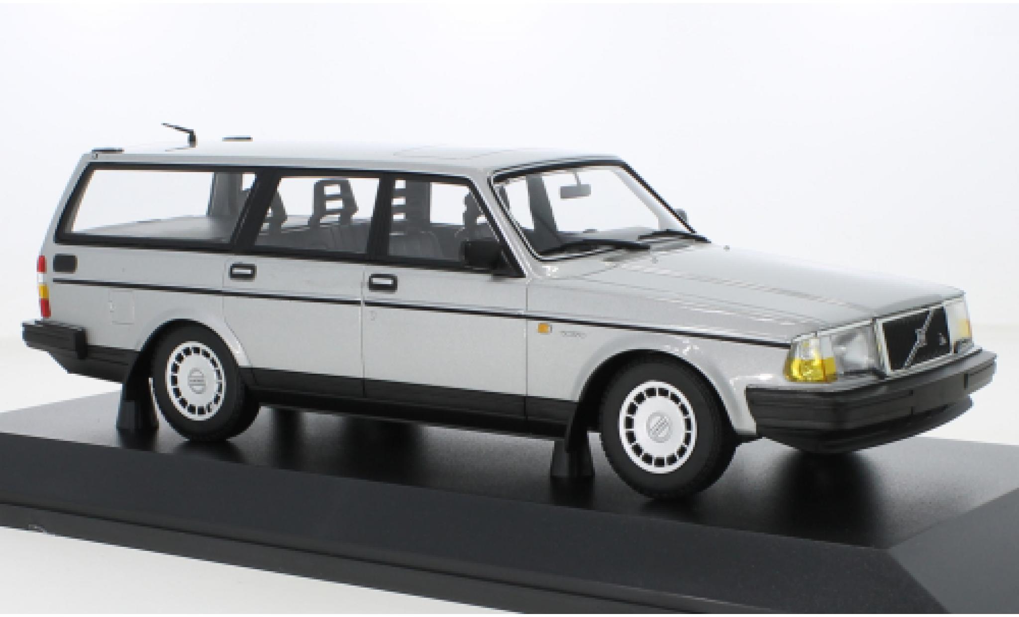 Volvo 240 1/18 Minichamps GL Estate grey 1986 diecast model cars