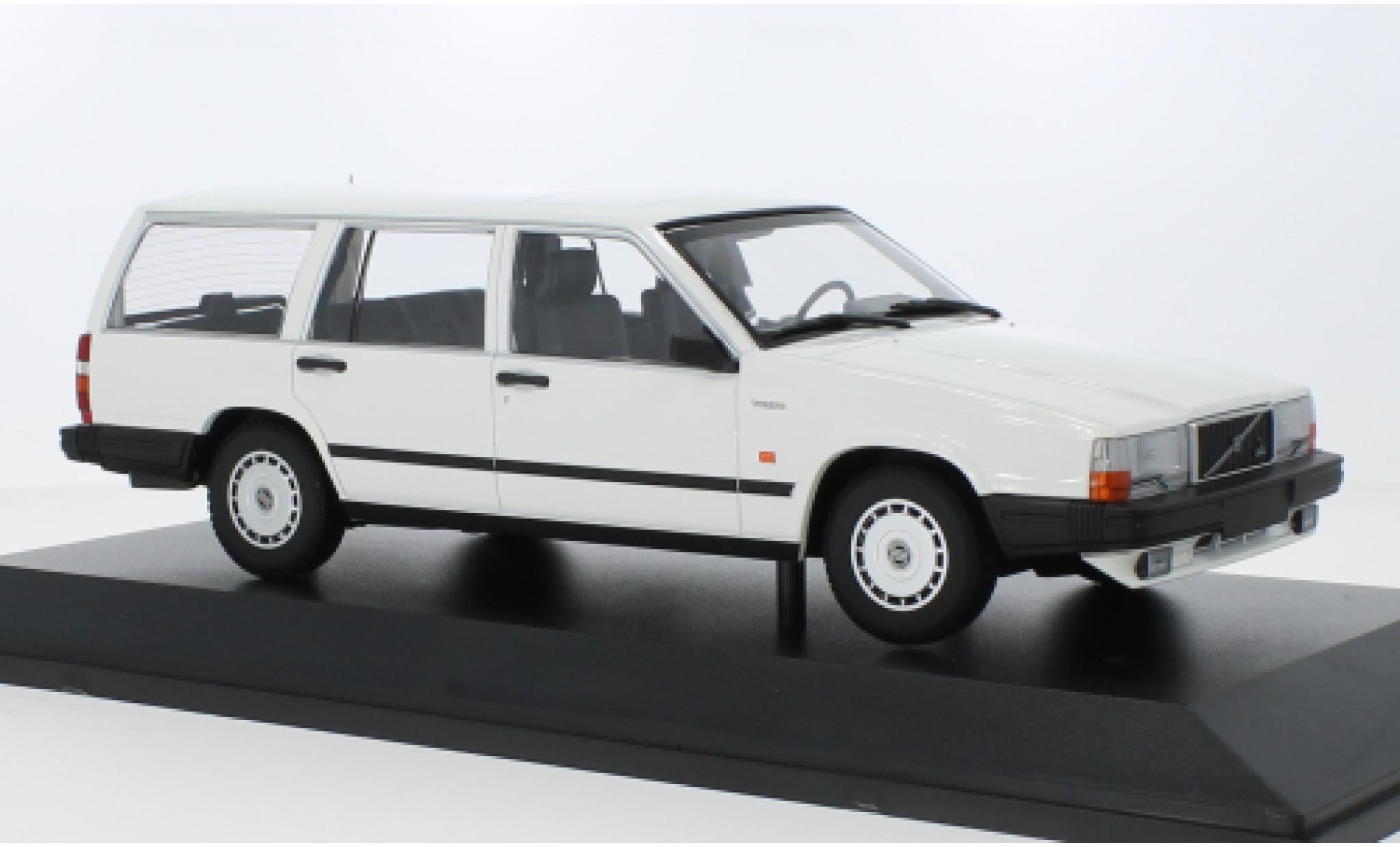 Volvo 740 1/87 Minichamps GL Estate white 1986 diecast model cars