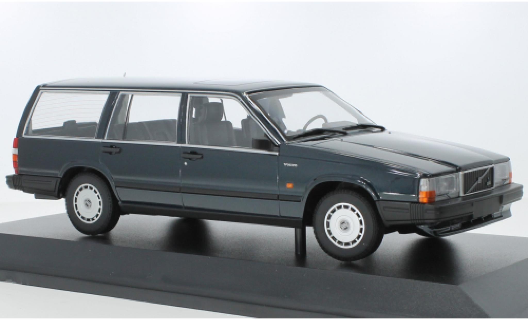 Volvo 740 1/18 Minichamps GL Estate metallise grey 1986 diecast model cars