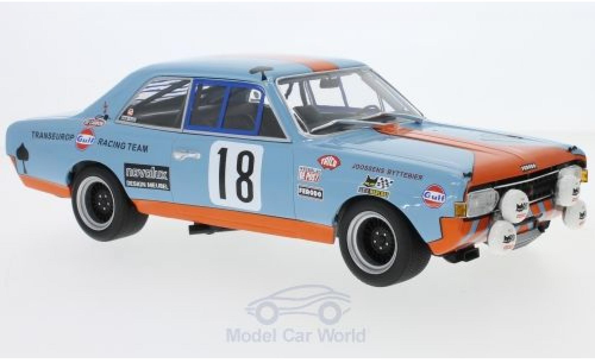 Opel Commodore C 1/18 Minichamps A No.18 Steinmetz 24h Spa 1971 P.Joossens/J.Byttebier diecast model cars