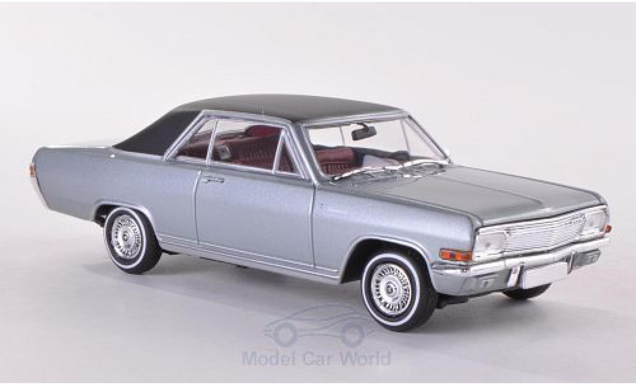 Opel Diplomat 1/43 Minichamps A V8 Coupe grey/black 1965 diecast model cars