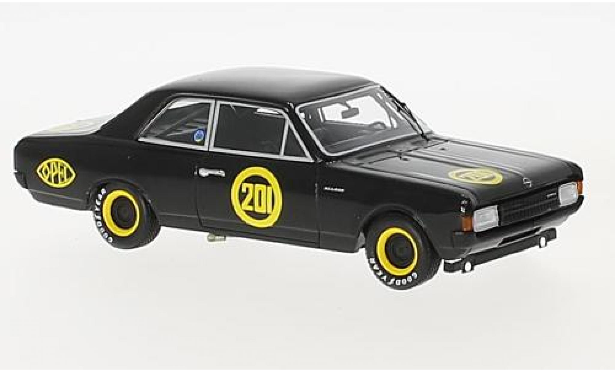Opel Rekord 1/43 Minichamps 1900 No.201 Zolder 1968 Schwarze Witwe E.Bitter diecast model cars
