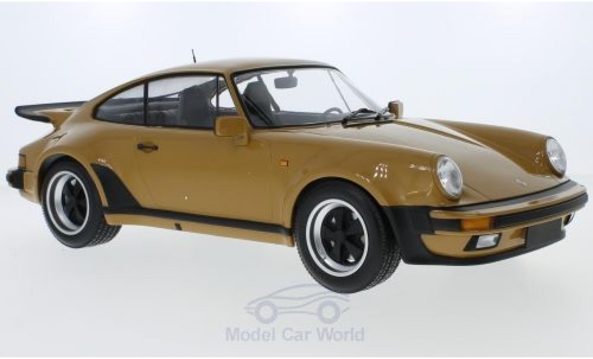 Porsche 930 Turbo 1/12 Minichamps 911 () Turbo beige 1977 diecast model cars