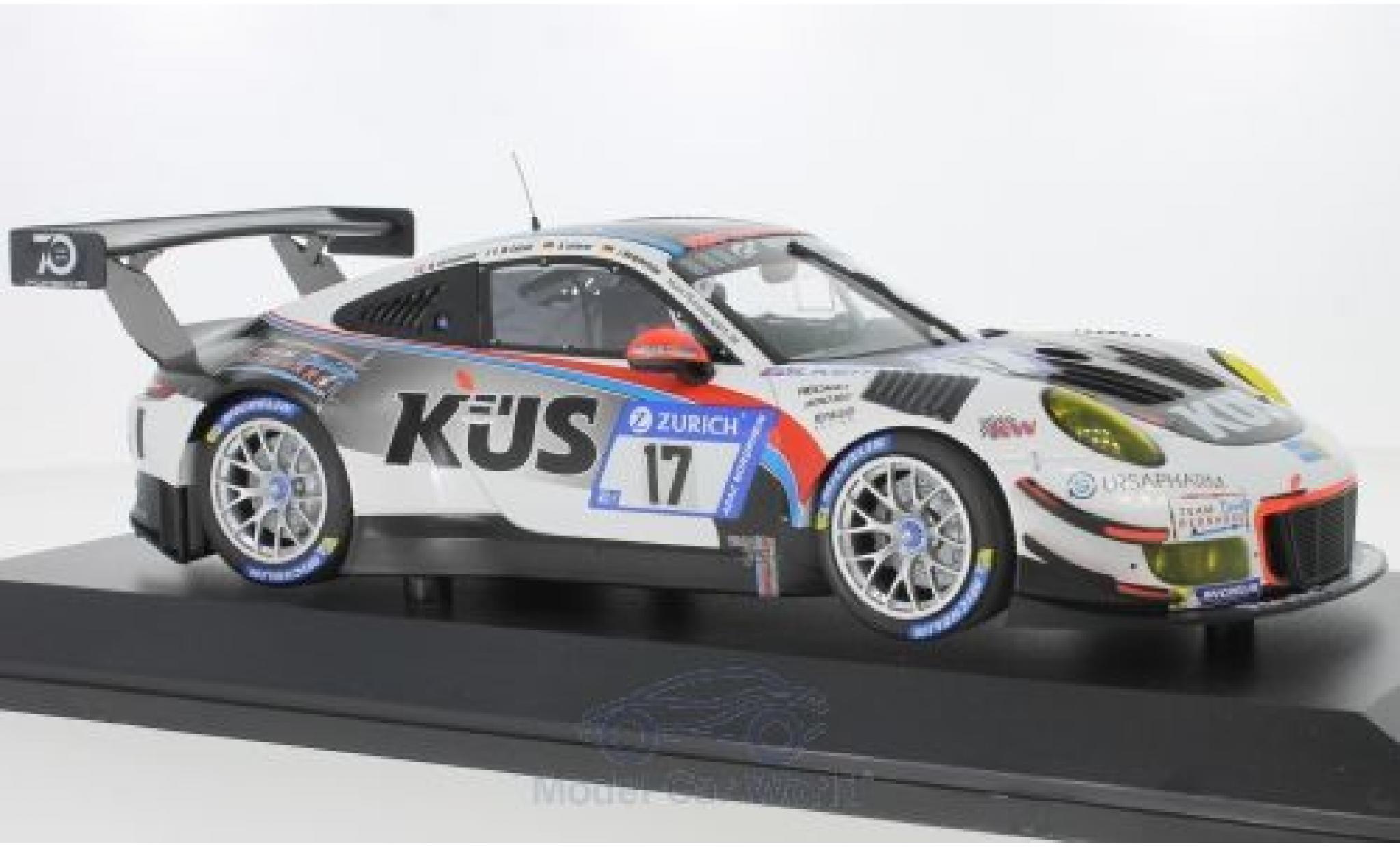 Porsche 991 GT3 R 1/18 Minichamps 911 () GT3 R No.17 Kues Team 75 Bernhard 24h N&uuml;rburgring 2018 M.Christensen/M.Cairoli/A.Lotterer/J.Bergmeister diecast model cars