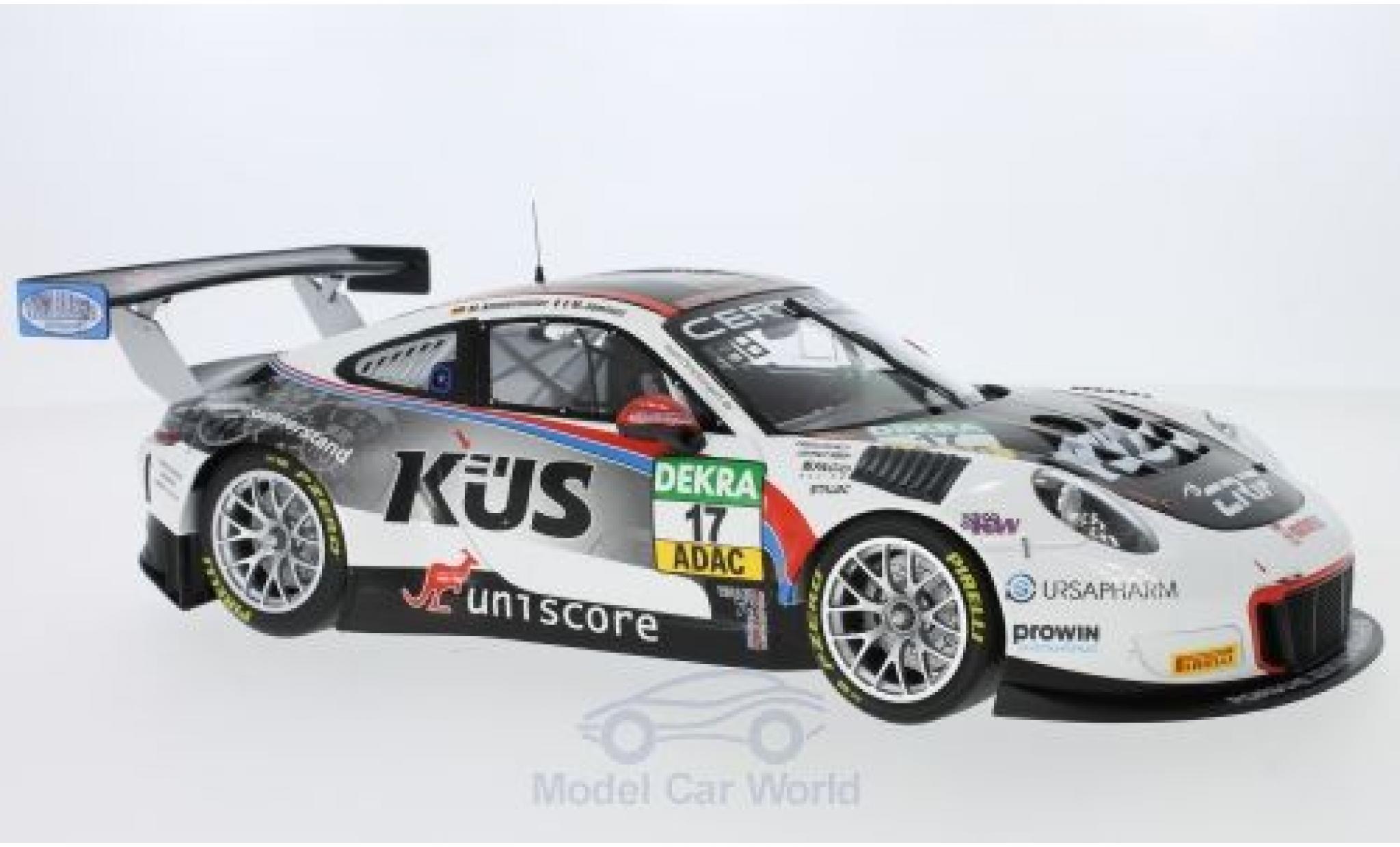 Porsche 991 GT3 R 1/18 Minichamps 911 () GT3 R No.17 K&uuml;s Team 75 Bernhard ADAC GT Masters Oschersleben 2017 M.Ammerm&uuml;ller /M.Jaminet diecast model cars