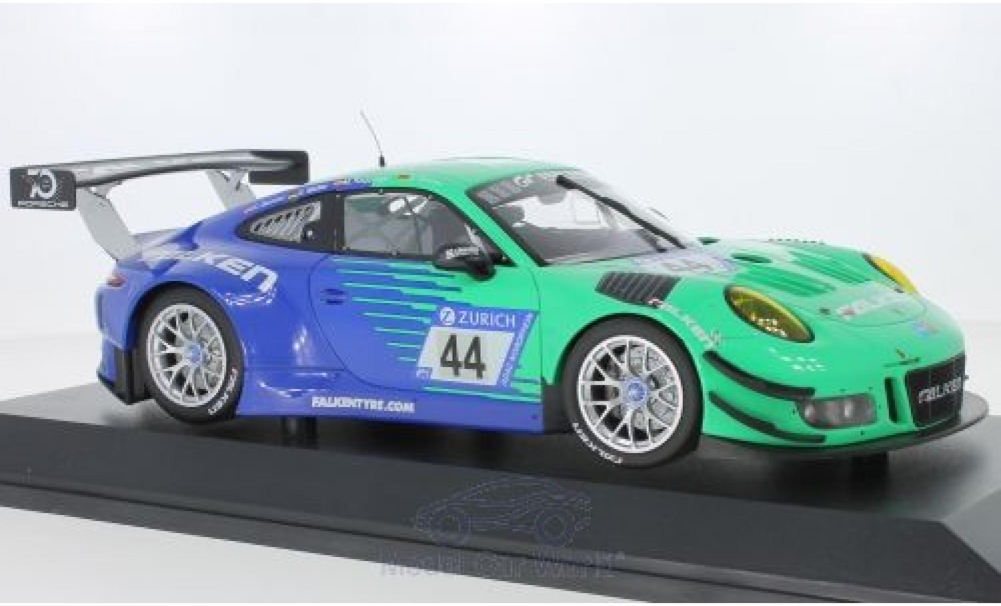 Porsche 991 GT3 R 1/18 Minichamps 911 () GT3 R No.44 Falken Motorsports Falken 24h N&uuml;rburgring 2018 K.Bachler/S.M&uuml;ller/M.Ragginger/D.Werner diecast model cars