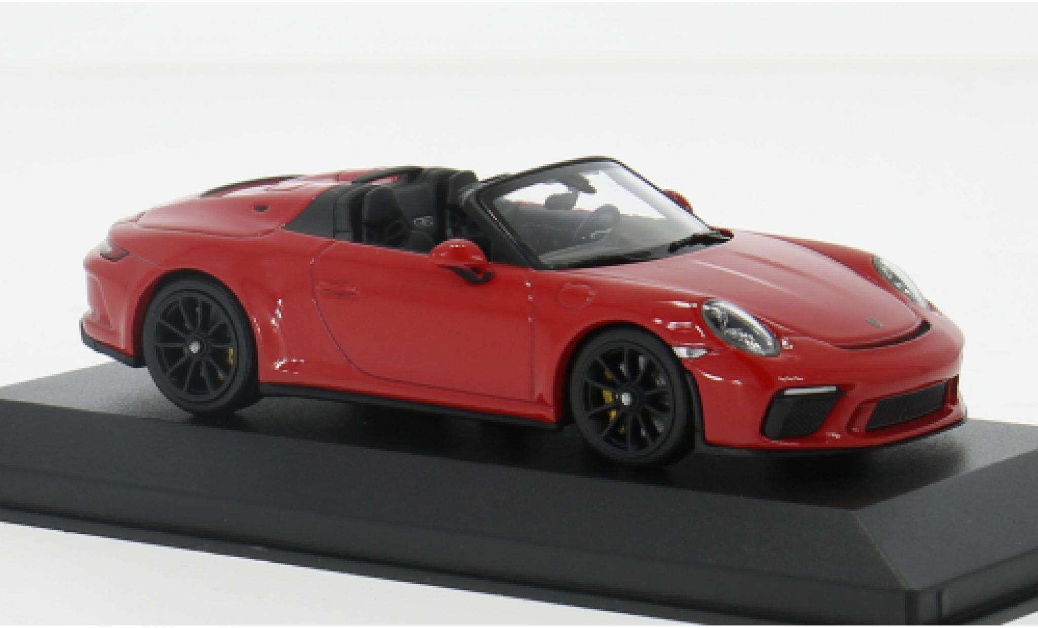 Porsche 992 Speedster 1/43 Minichamps 911 (991) red 2019 1:43 diecast model cars