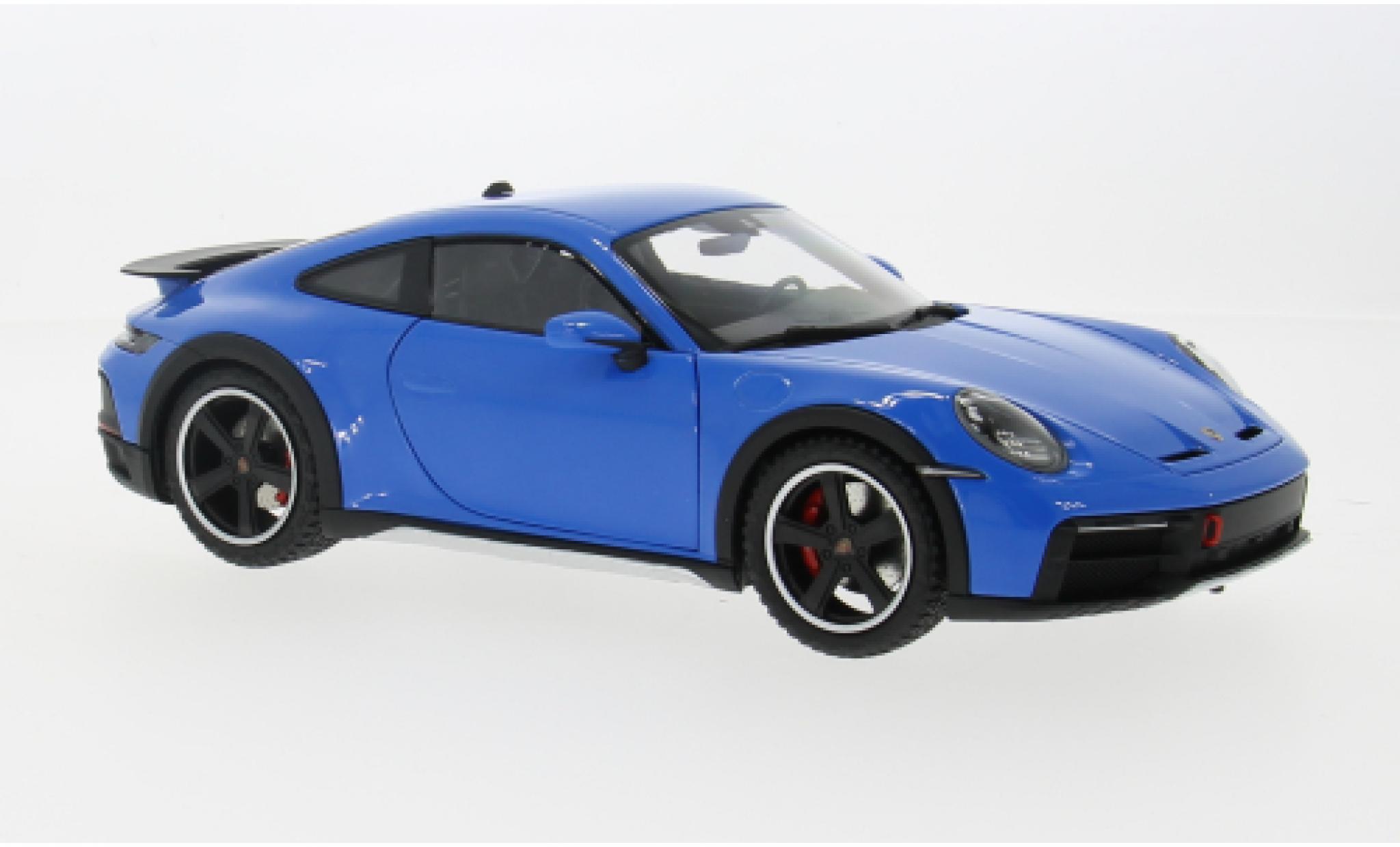 Porsche 992 1/18 Minichamps 911  Dakar blue 2022 1:18 diecast model cars