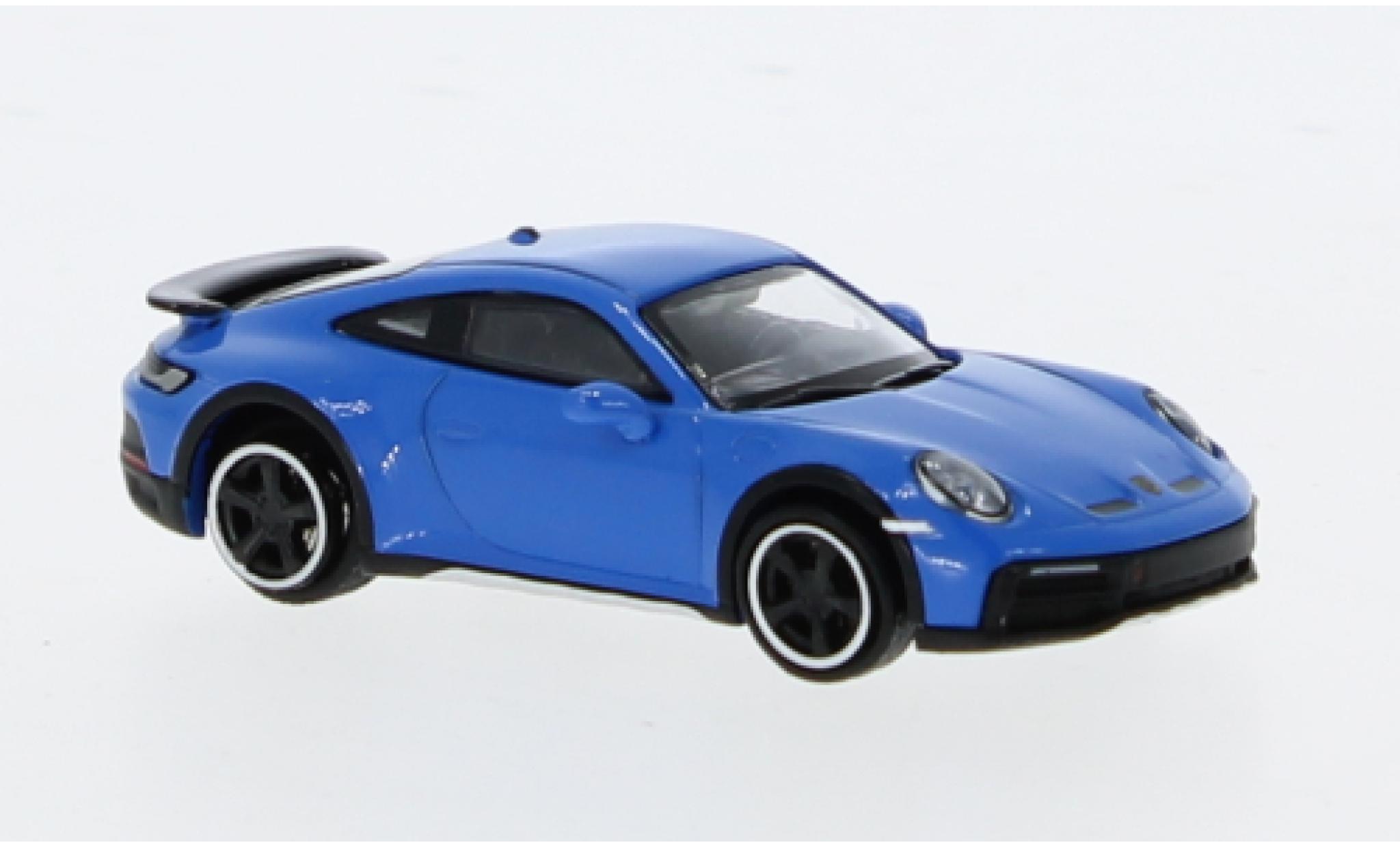 Porsche 992 1/87 Minichamps 911  Dakar blue 2022 1:87 diecast model cars