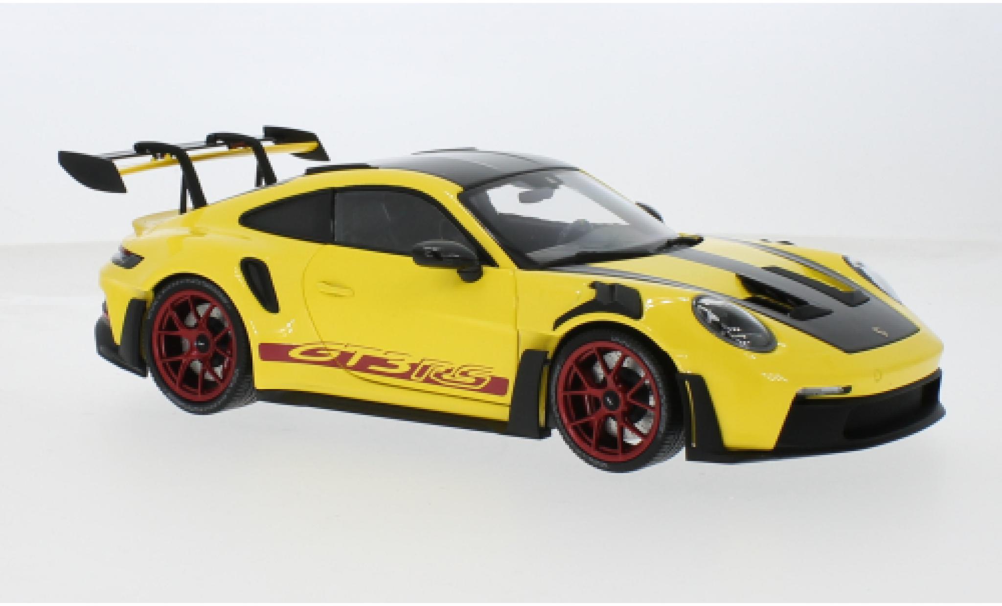 Porsche 992 GT3 R 1/18 Minichamps 911  S yellow 2024 1:18 diecast model cars