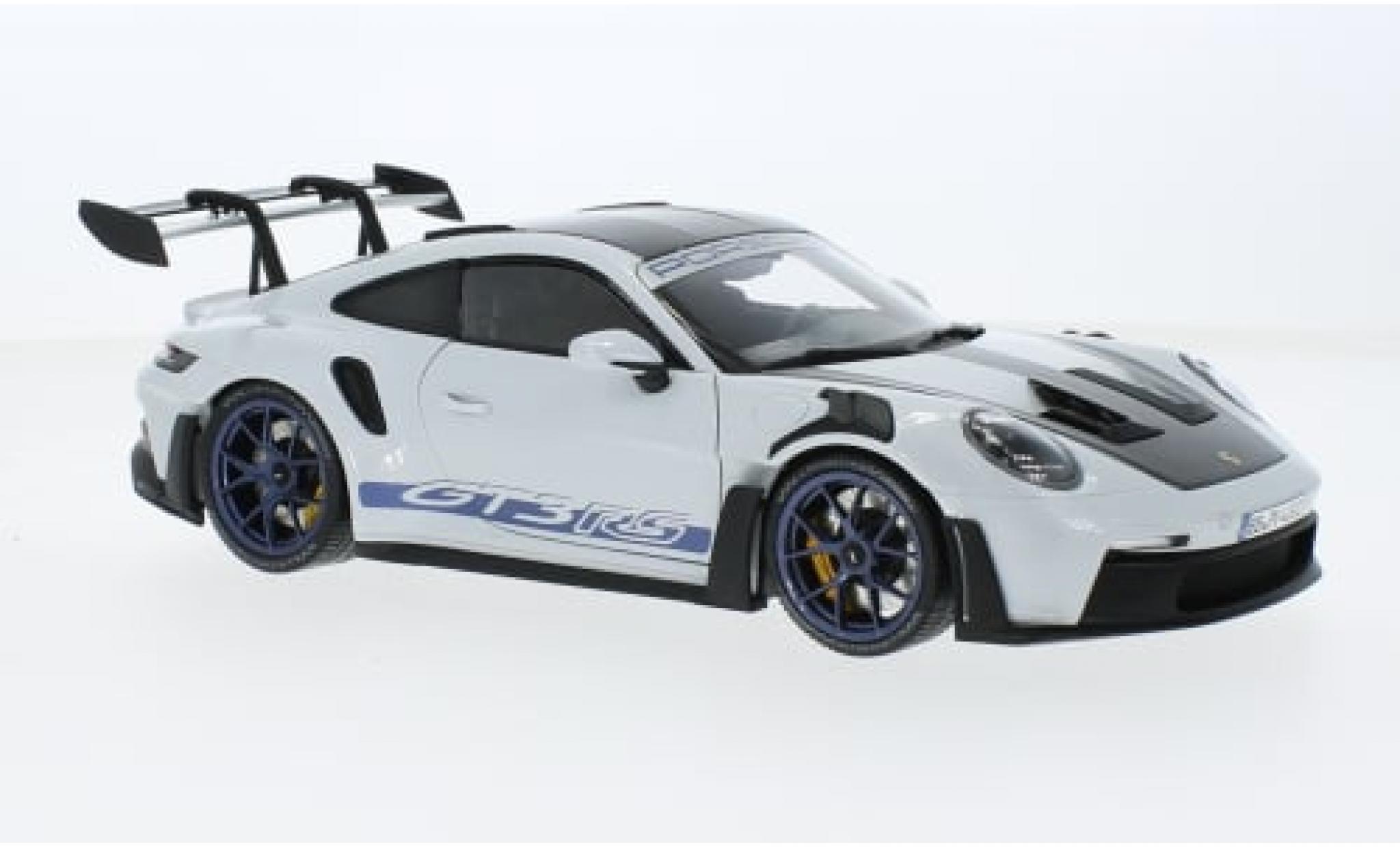 Porsche 992 GT3 R 1/18 Minichamps 911  S metallise grey 2022 1:18 diecast model cars