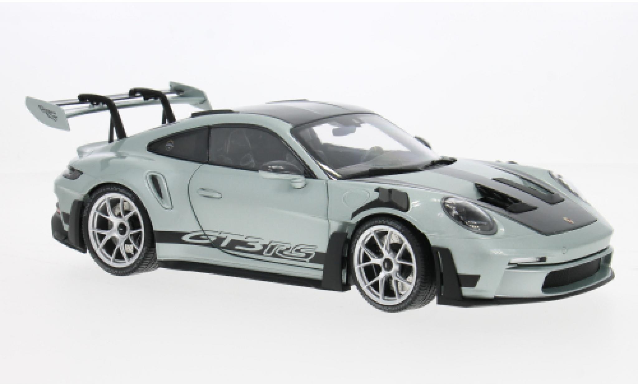 Porsche 992 GT3 R 1/18 Minichamps 911  S silver/carbon 2023 1:18 diecast model cars