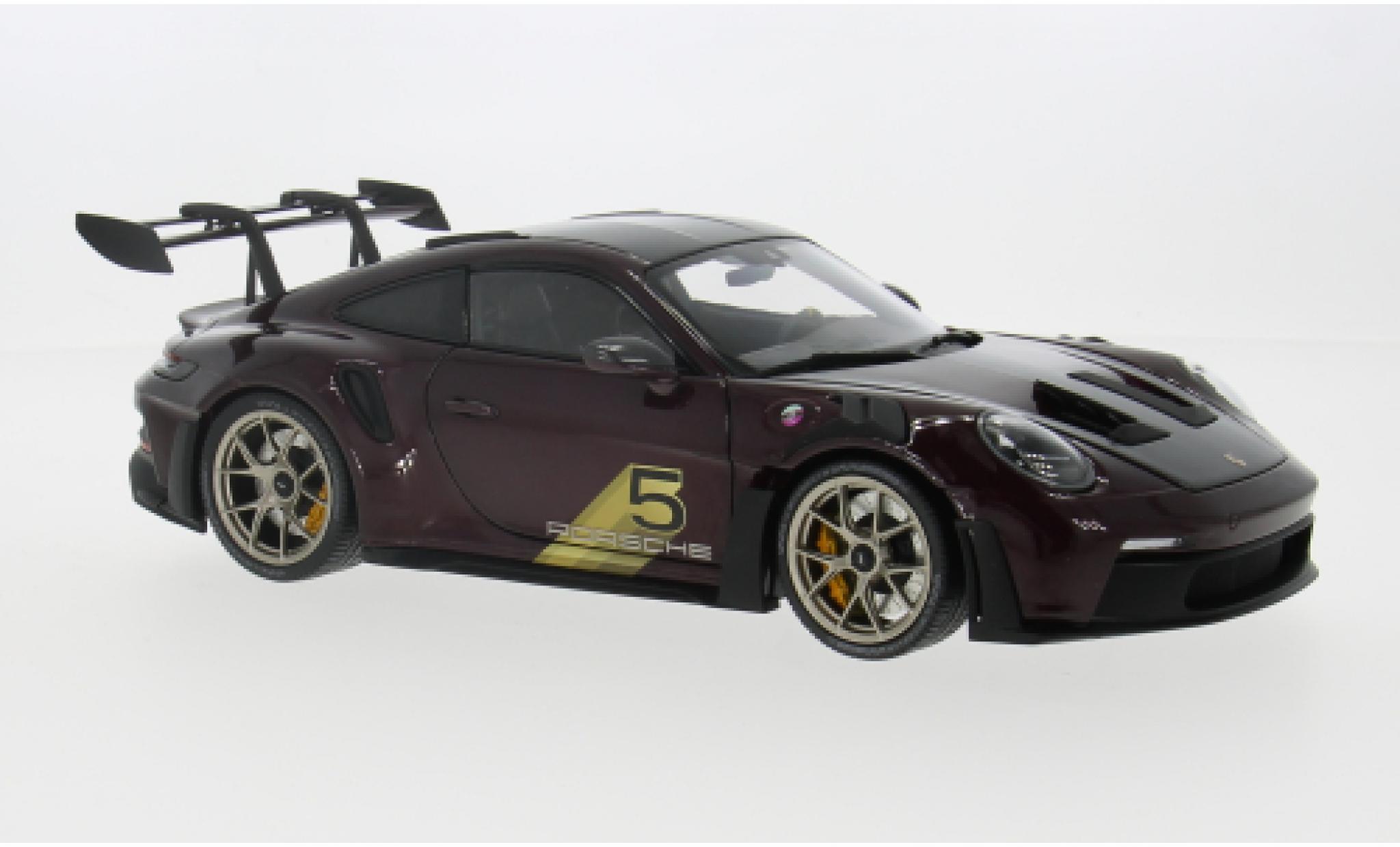 Porsche 992 GT3 R 1/18 Minichamps 911  S purple 2024 1:18 diecast model cars