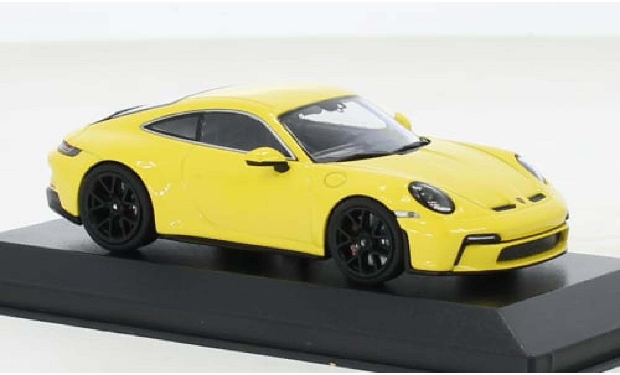 Porsche 992 GT3 1/43 Minichamps 911  Touring yellow 2022 1:43 diecast model cars