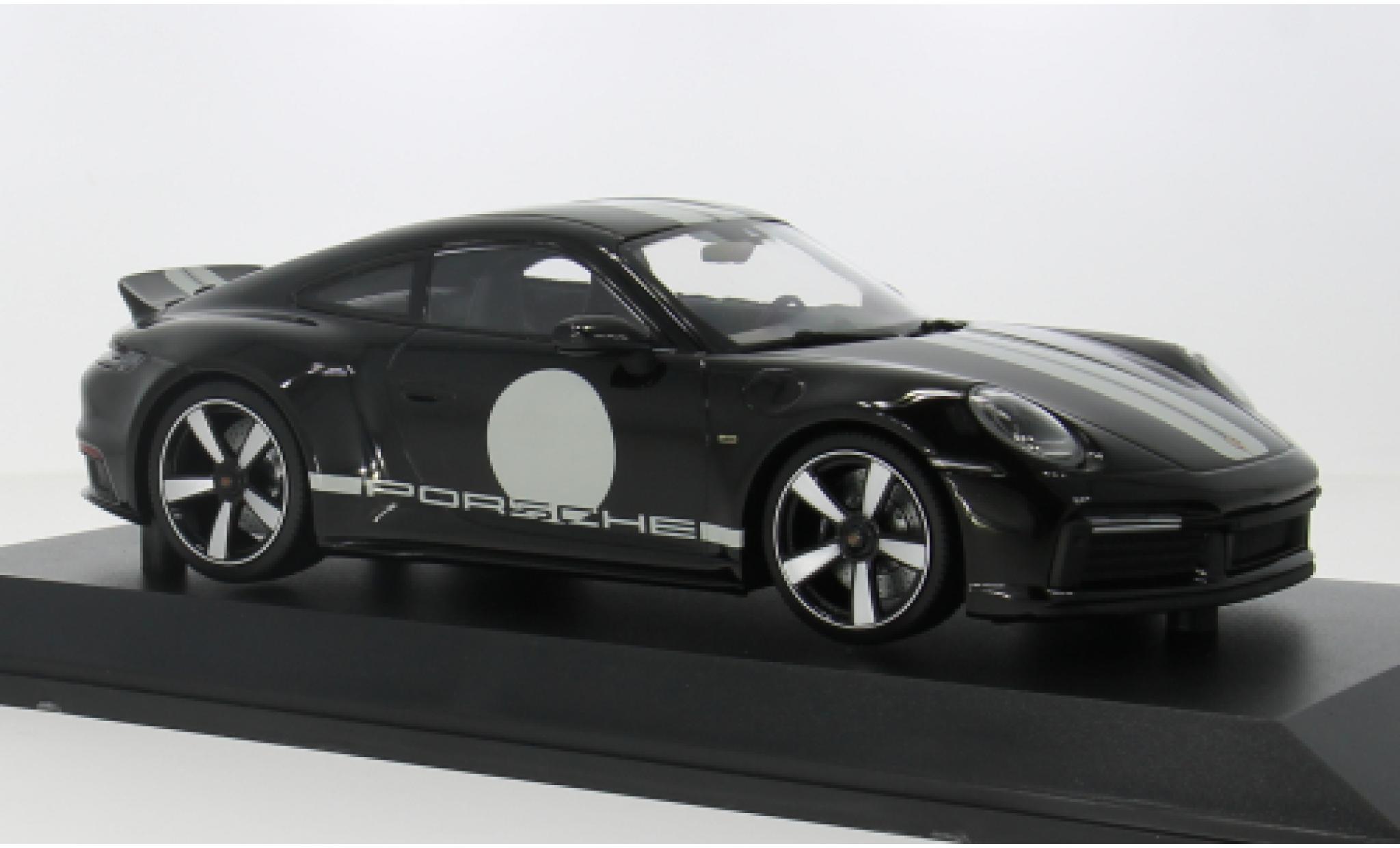 Porsche 992 1/18 Minichamps 911  Sport Classic black 2022 1:18 diecast model cars