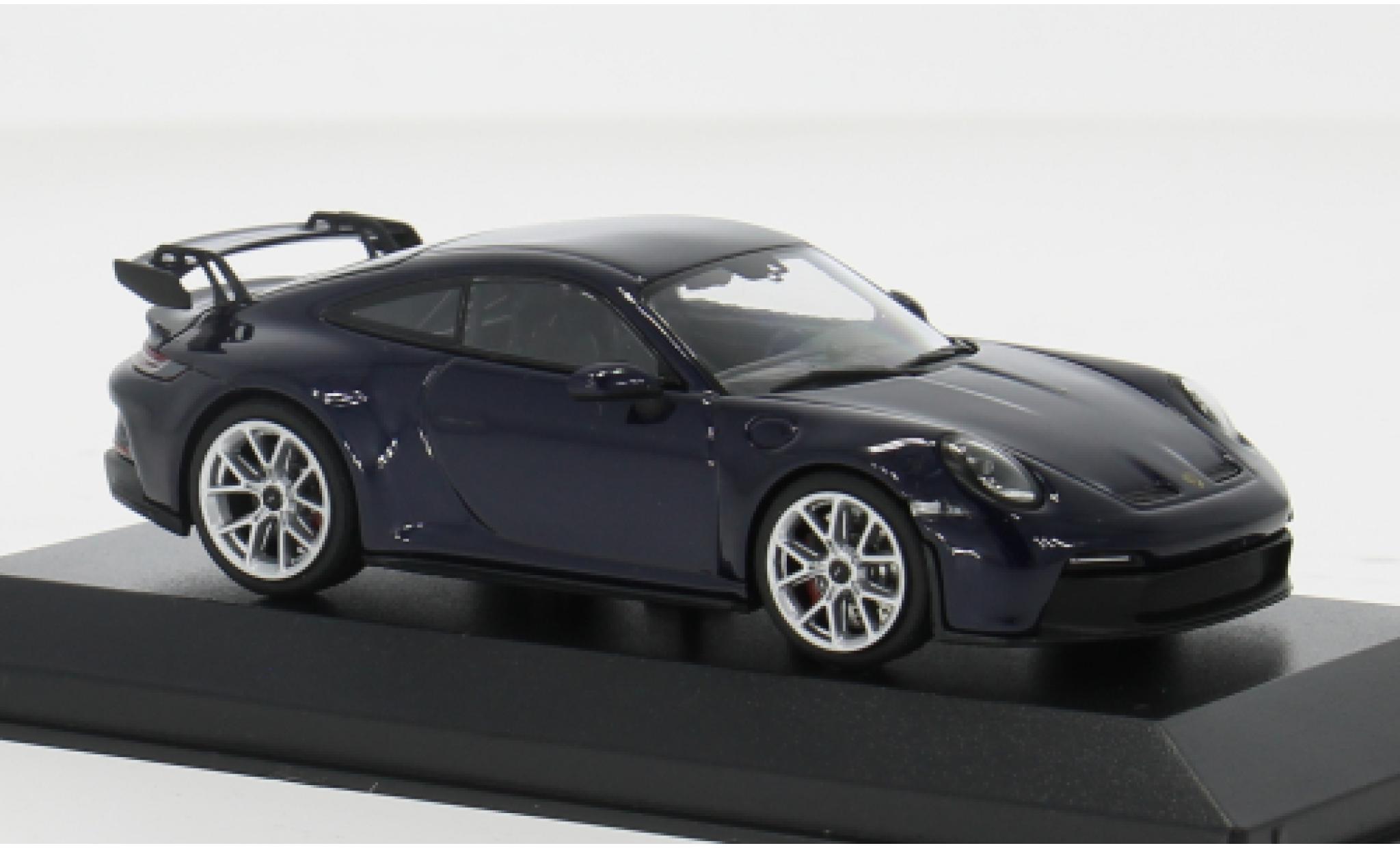 Porsche 911 1/43 Minichamps GT3 blue 2021 1:43 diecast model cars