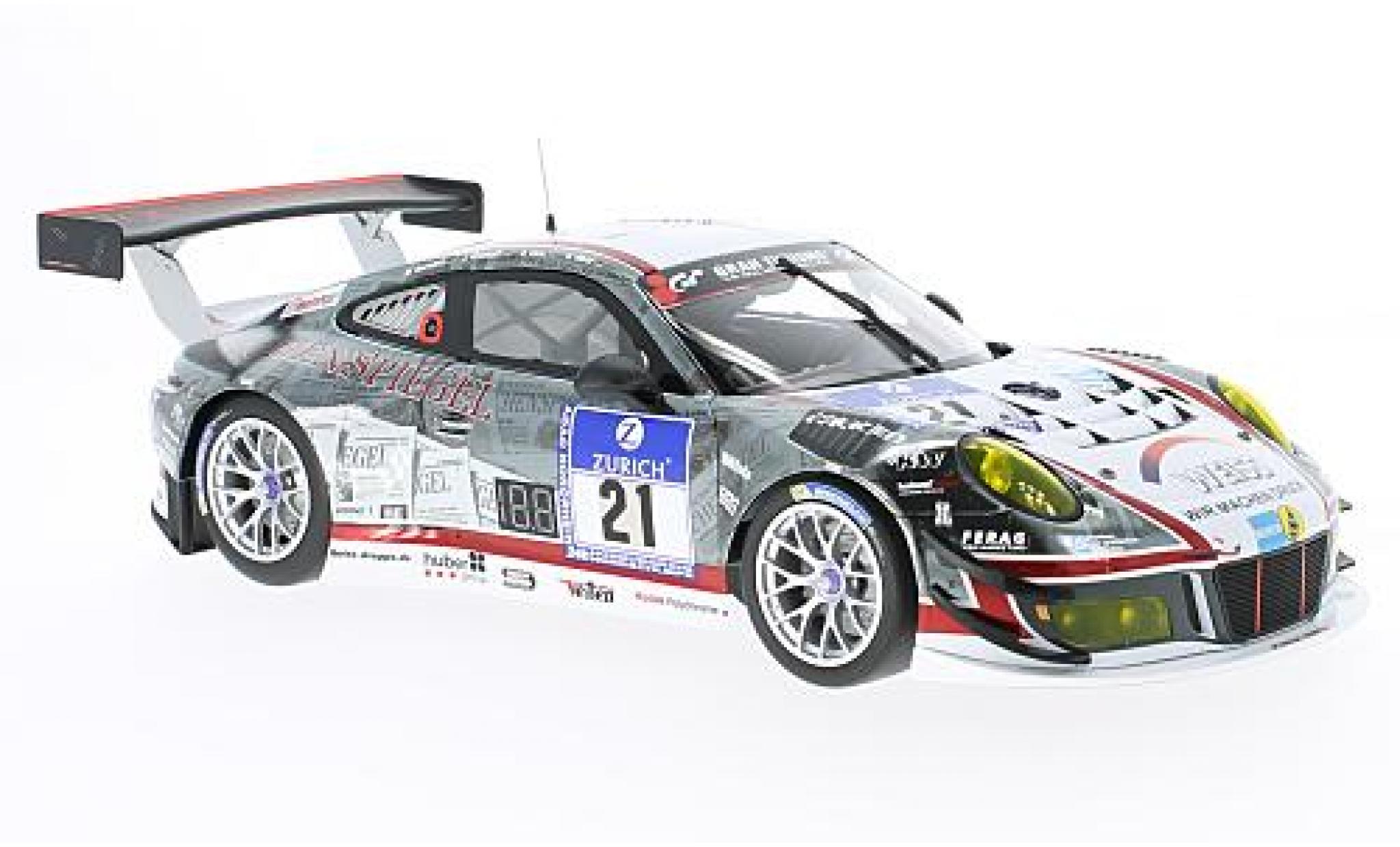 Porsche 991 GT3 R 1/18 Minichamps 911 GT3 R No.21 WTM-Racing Wochenspiegel 24h N&uuml;rburgring 2016 M.Stursberg/J.Krumbach/O.Kainz/G.Weiss diecast model cars