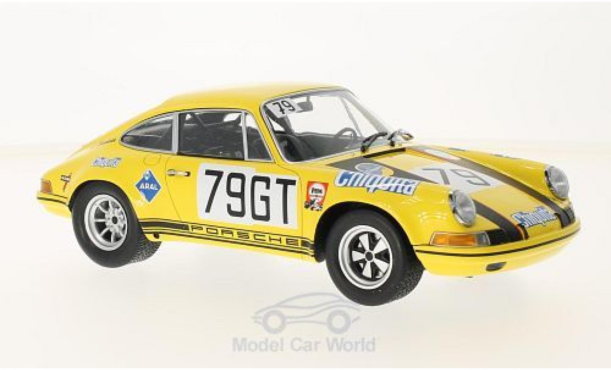Porsche 911 SC 1/18 Minichamps S No.79 Racing Team AAW 1000 Km N&uuml;rburgring 1971 D.Fr&ouml;hlich/P.Toivonen diecast model cars